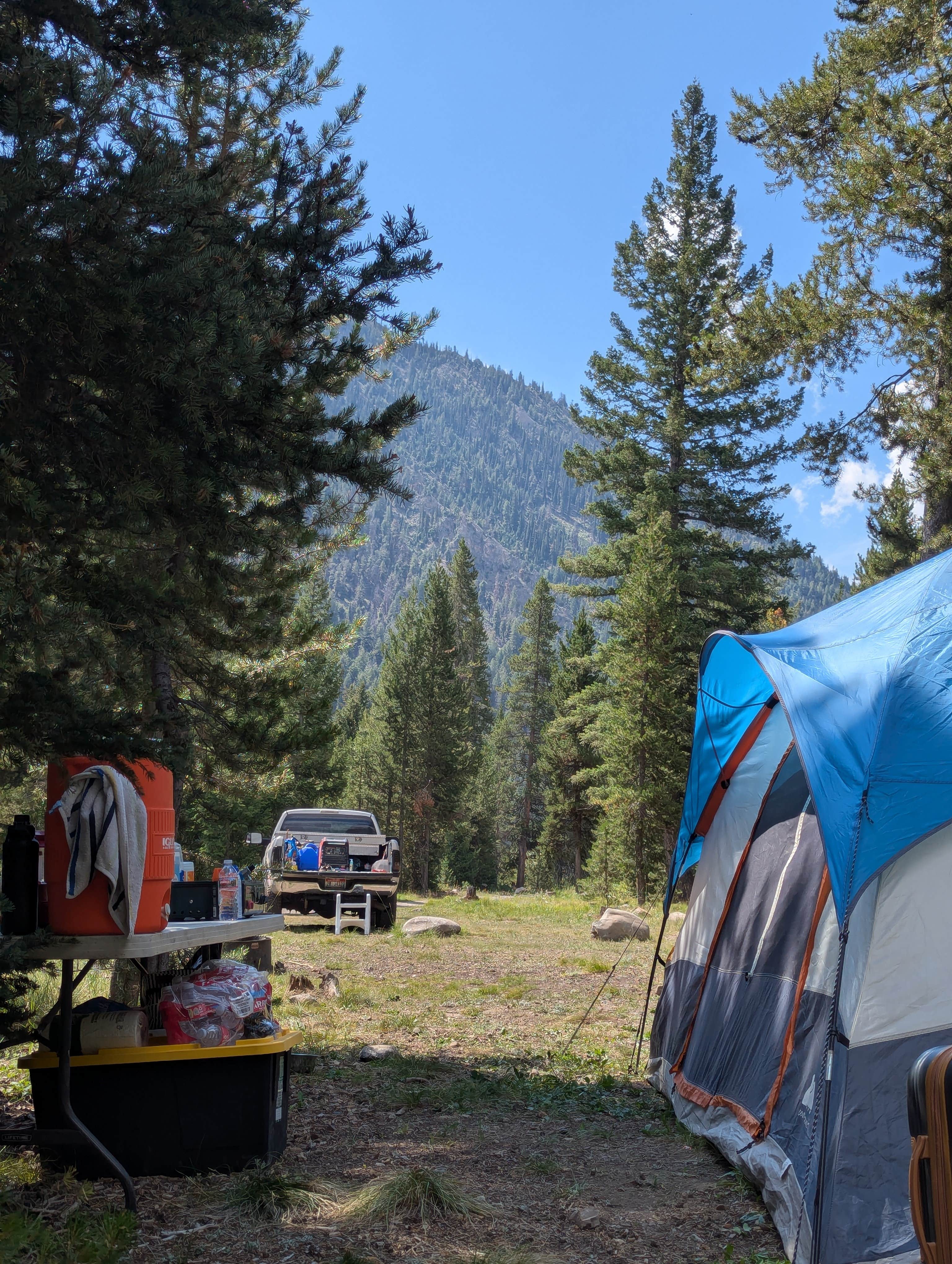 chad A.'s photo at North Fork Big Wood River dispersed #5 near Sawtooth National Forest