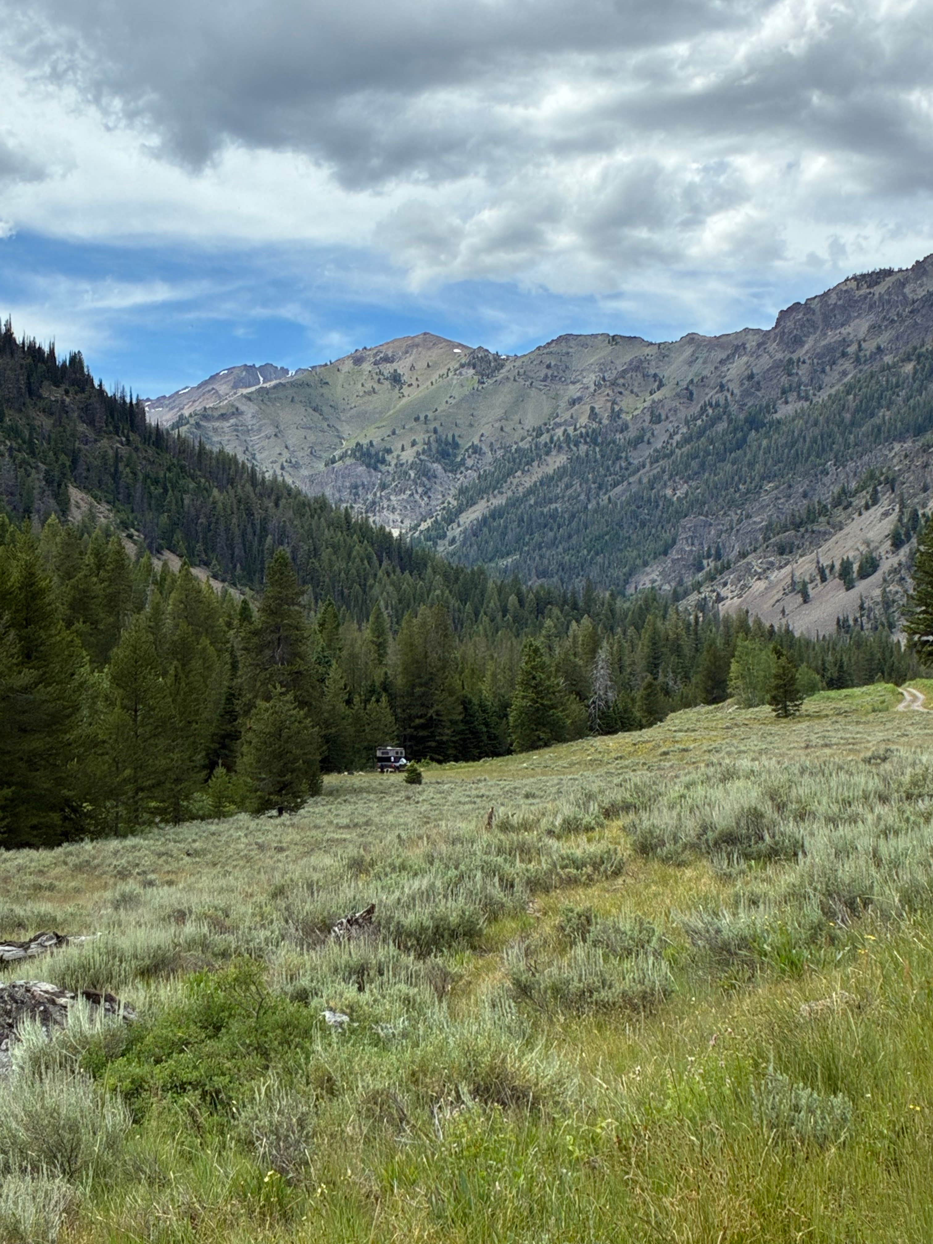 Camper-submitted photo at North Fork Big Wood River dispersed #5 near Ketchum, ID
