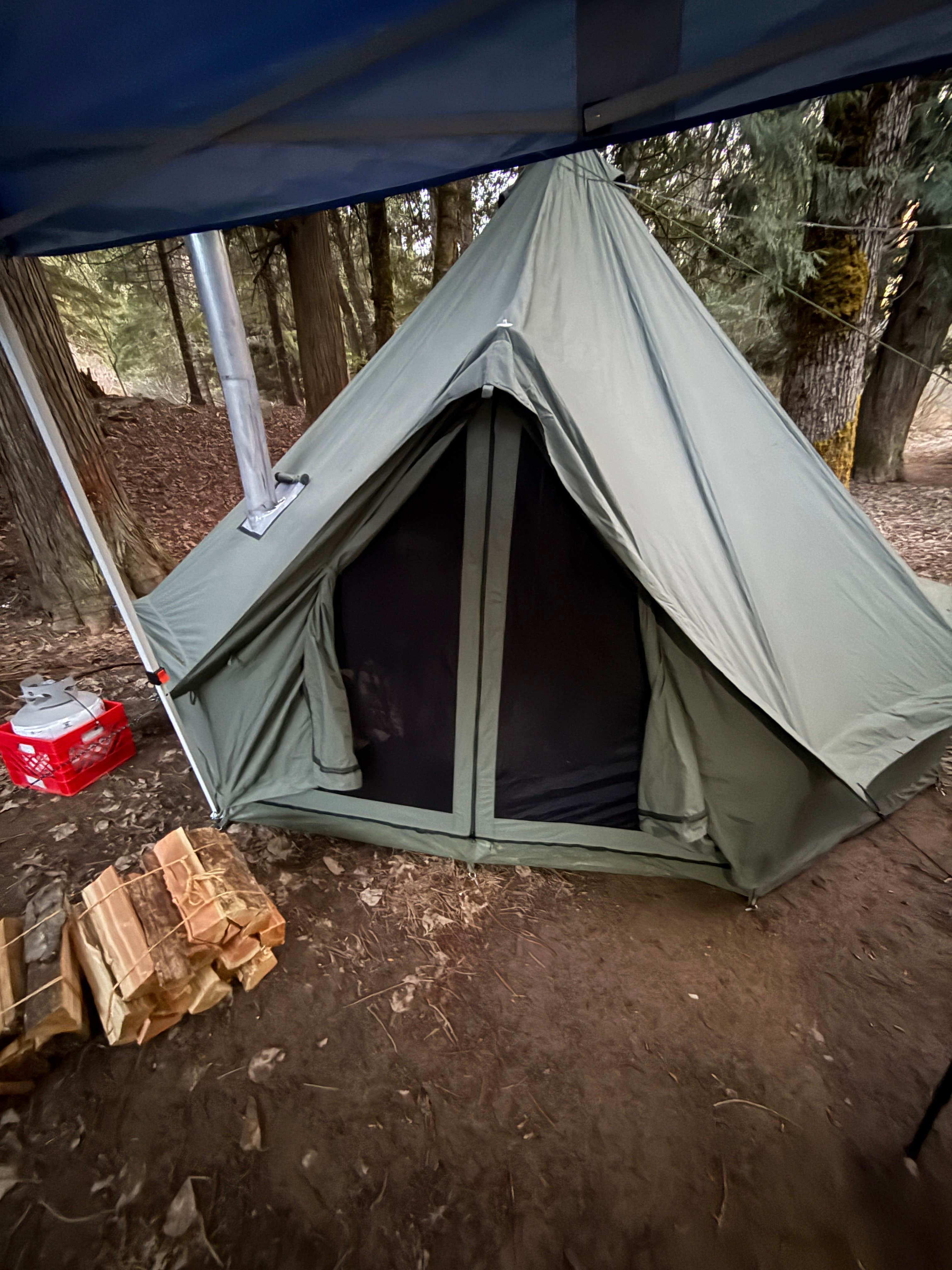 Camper-submitted photo at North Fork Coeur D'Alene River near Rathdrum, ID