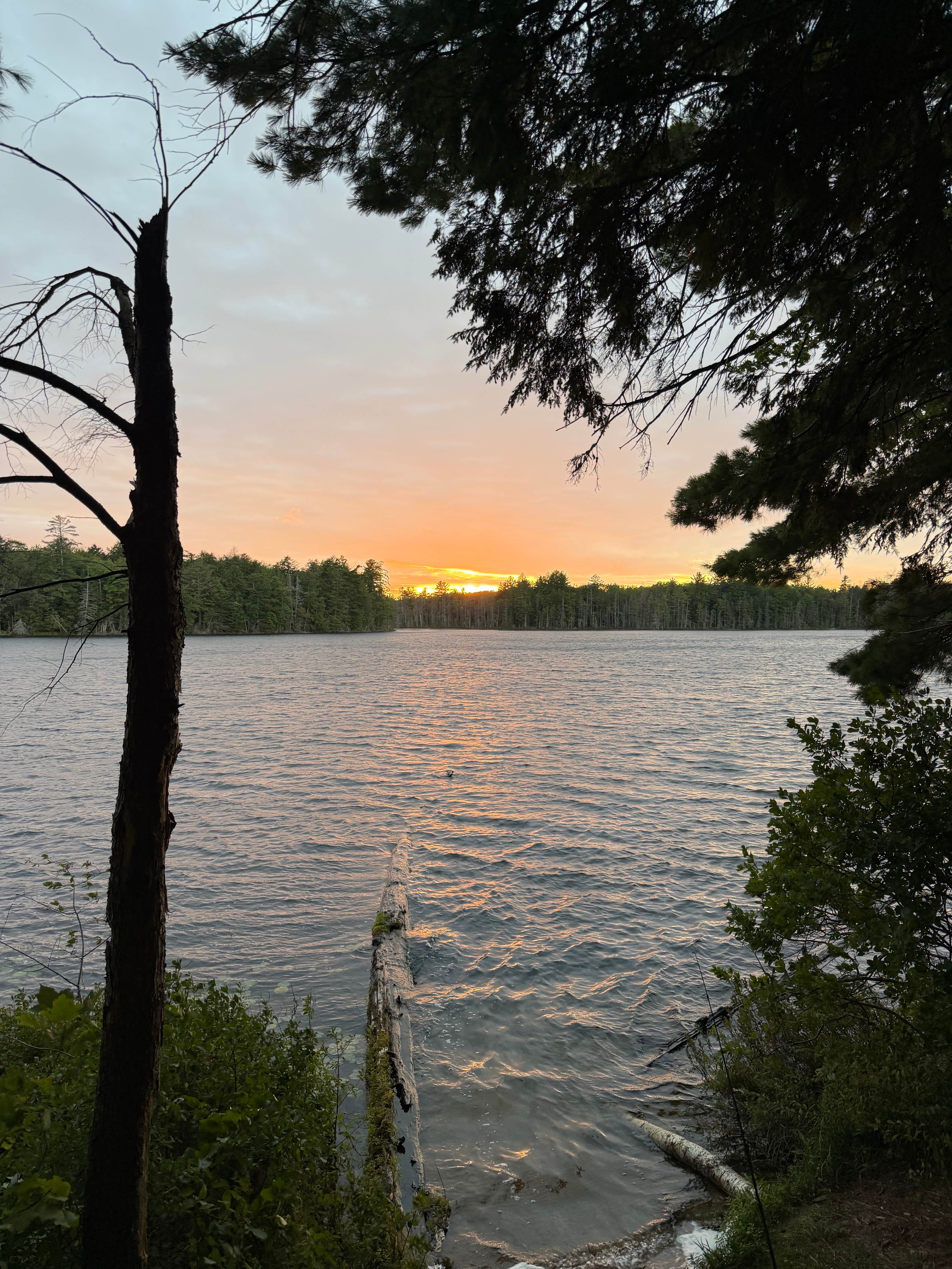 Camper-submitted photo at North Gemini Lake State Forest Campground near Pictured Rocks National Park