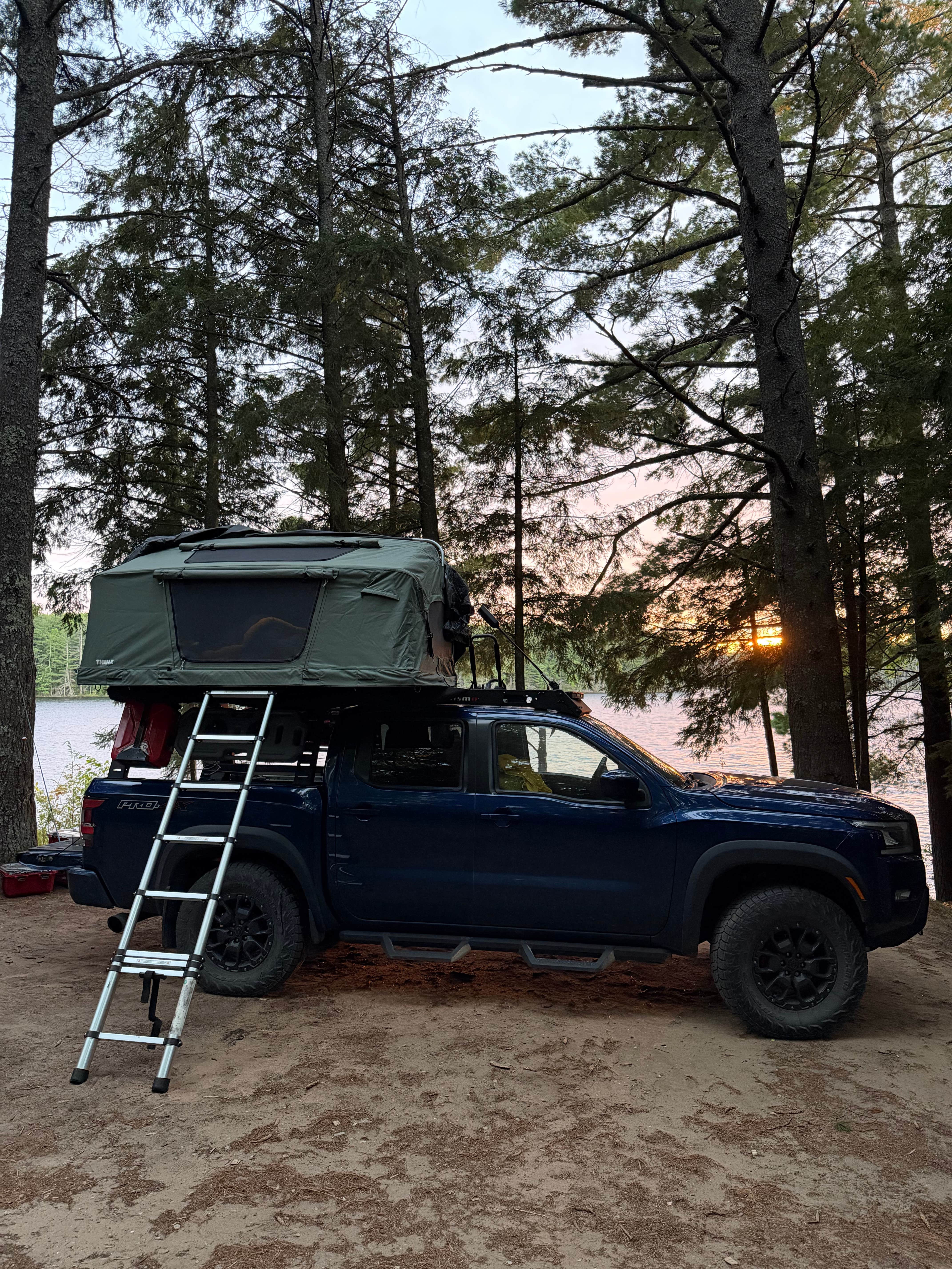 Camper-submitted photo at North Gemini Lake State Forest Campground near Pictured Rocks National Park