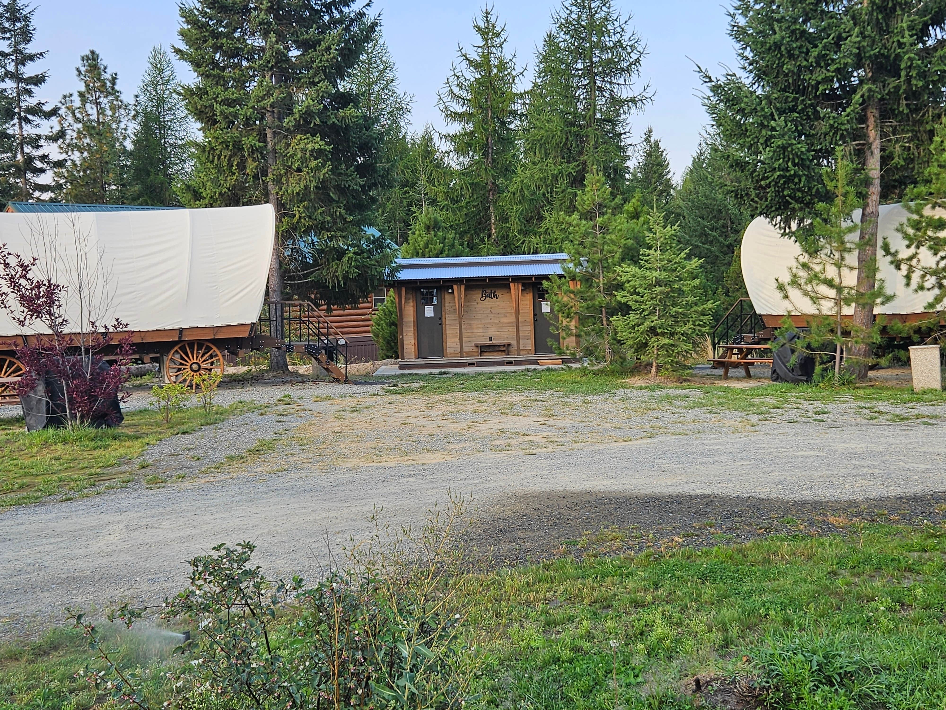 David P.'s photo of a cabin at North Haven Campground near Naples, ID