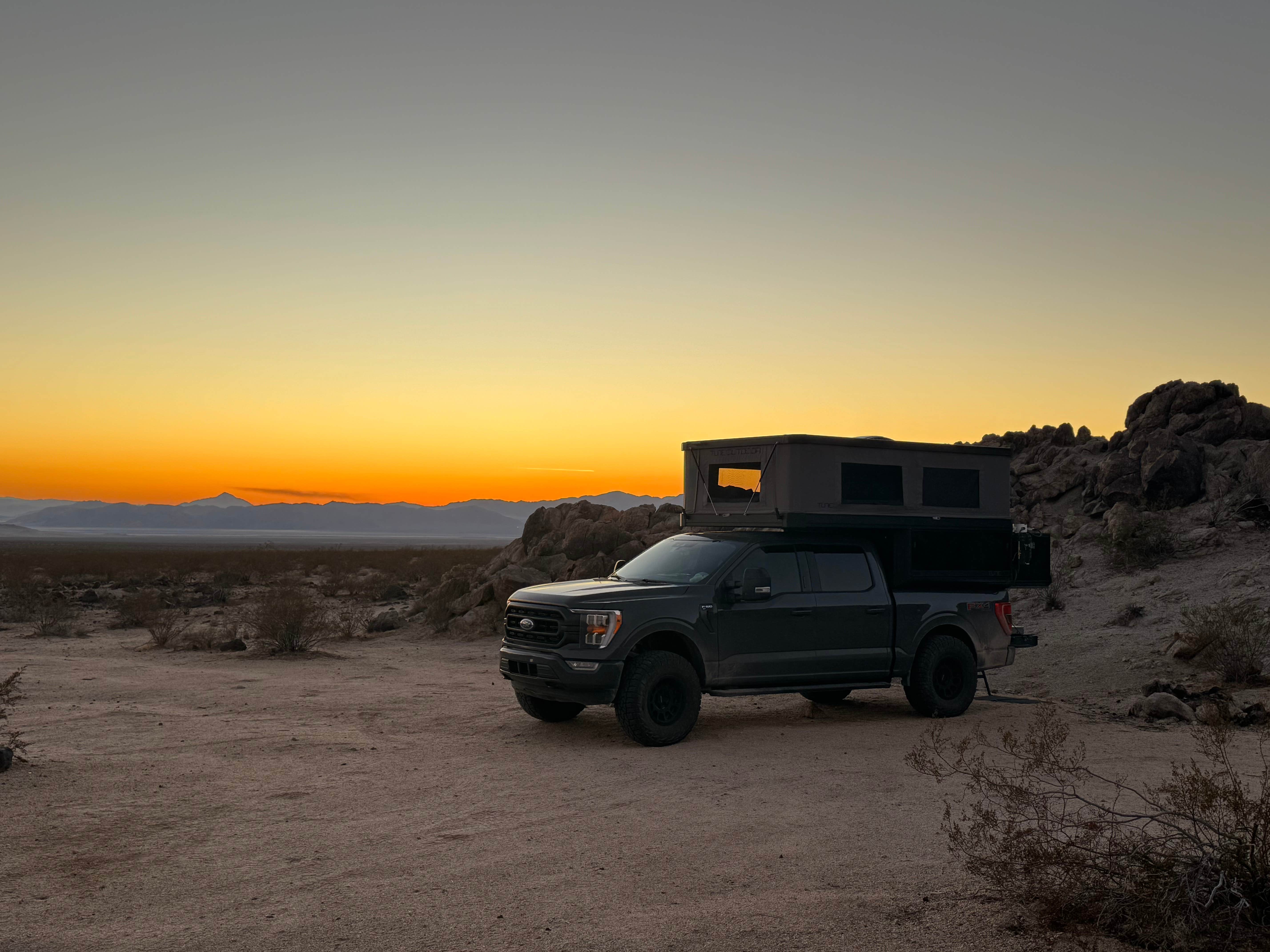 Camper-submitted photo at North Lava Tube Camp near Baker, CA
