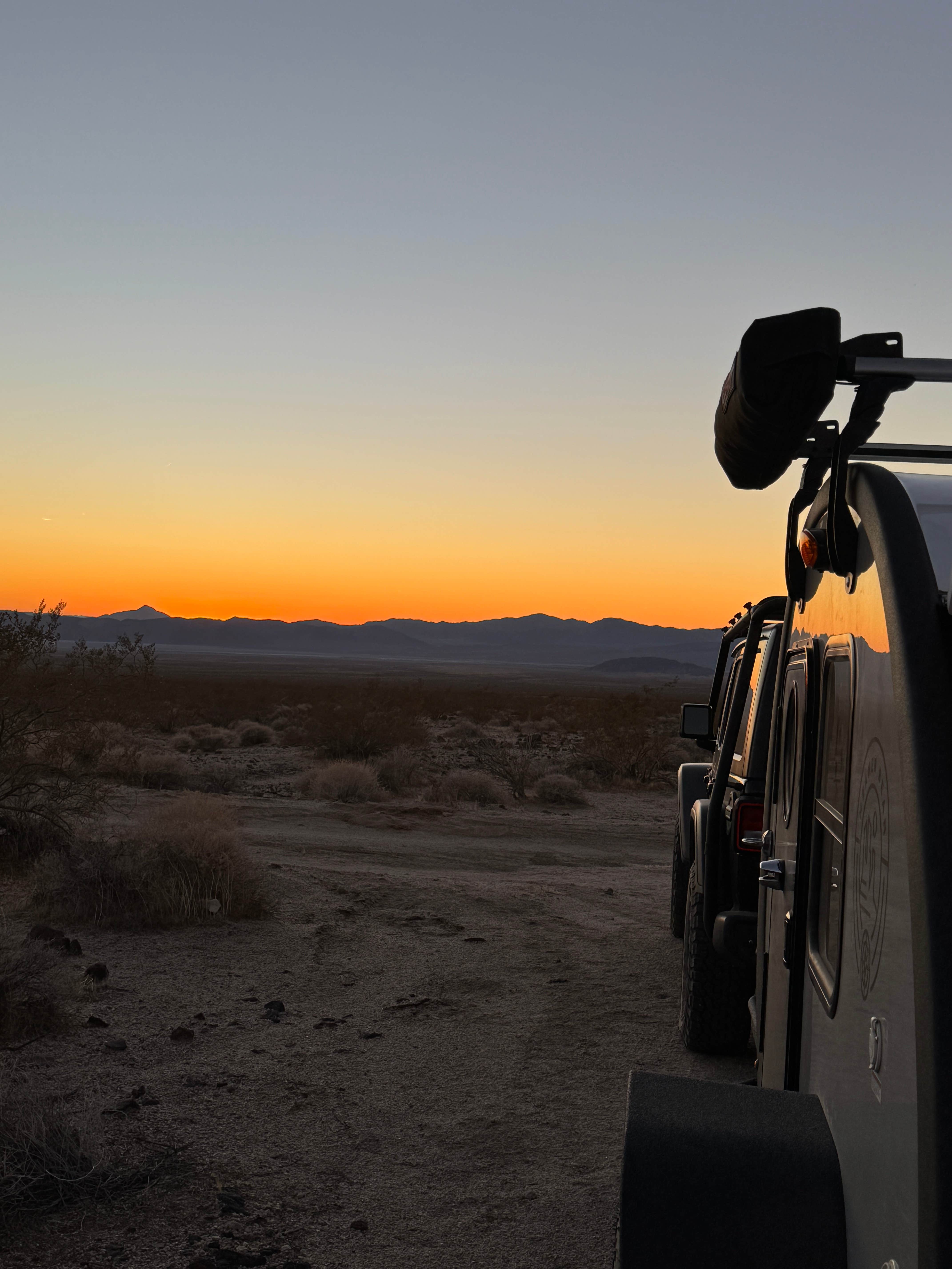 Camper-submitted photo at North Lava Tube Camp near Baker, CA