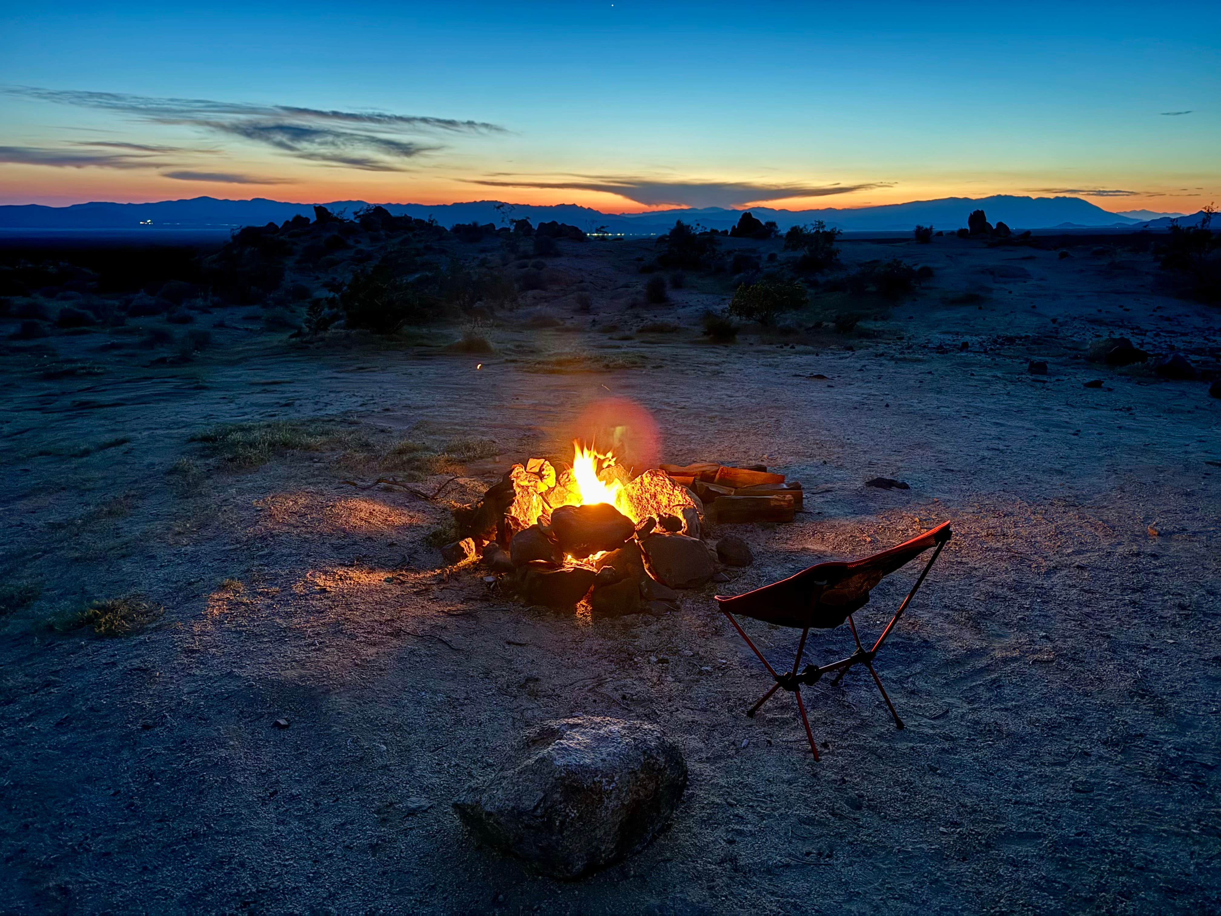 Camper submitted image from North Lava Tube Camp - 1