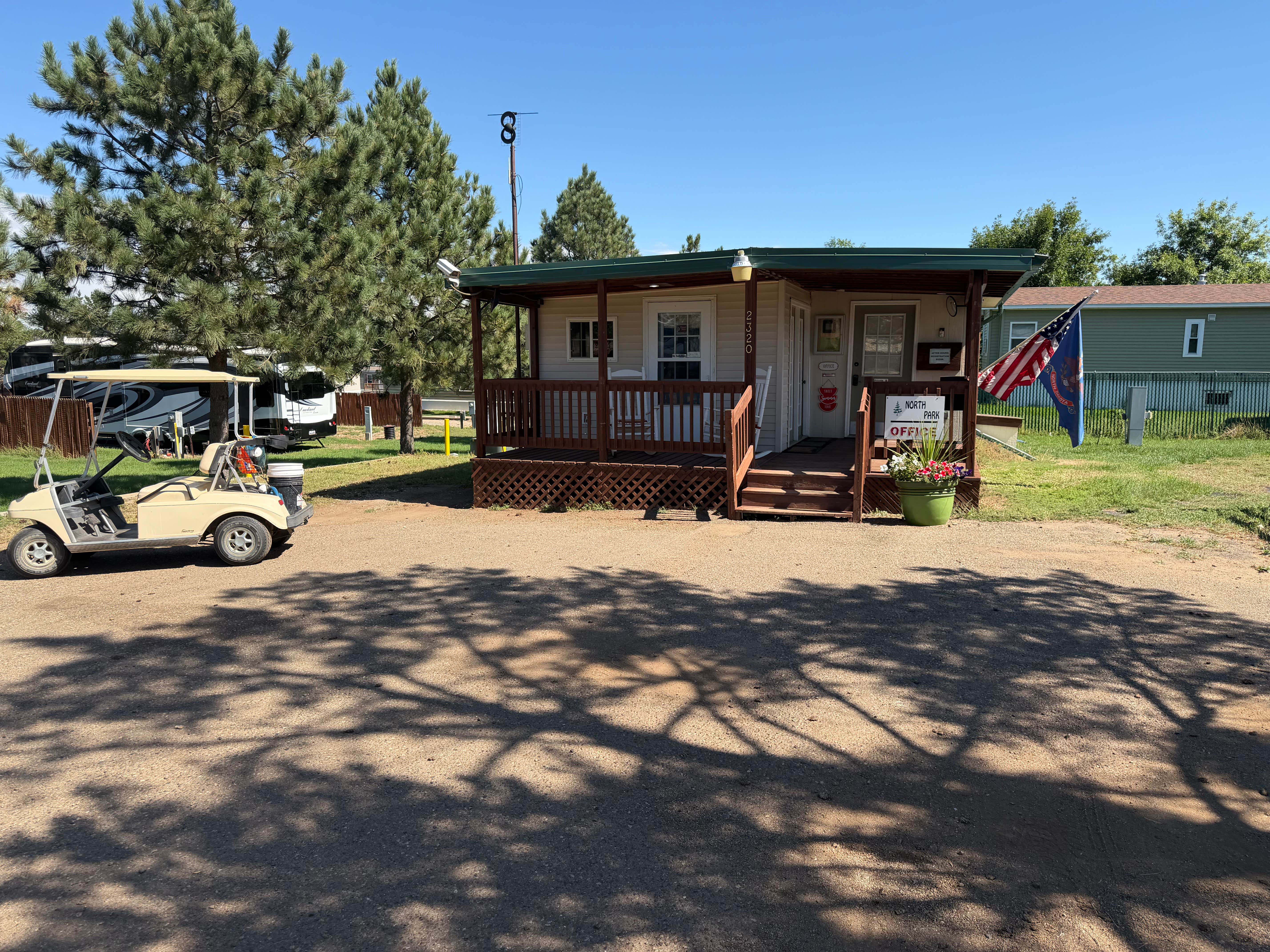 Camper-submitted photo at North Park Campground near Killdeer, ND