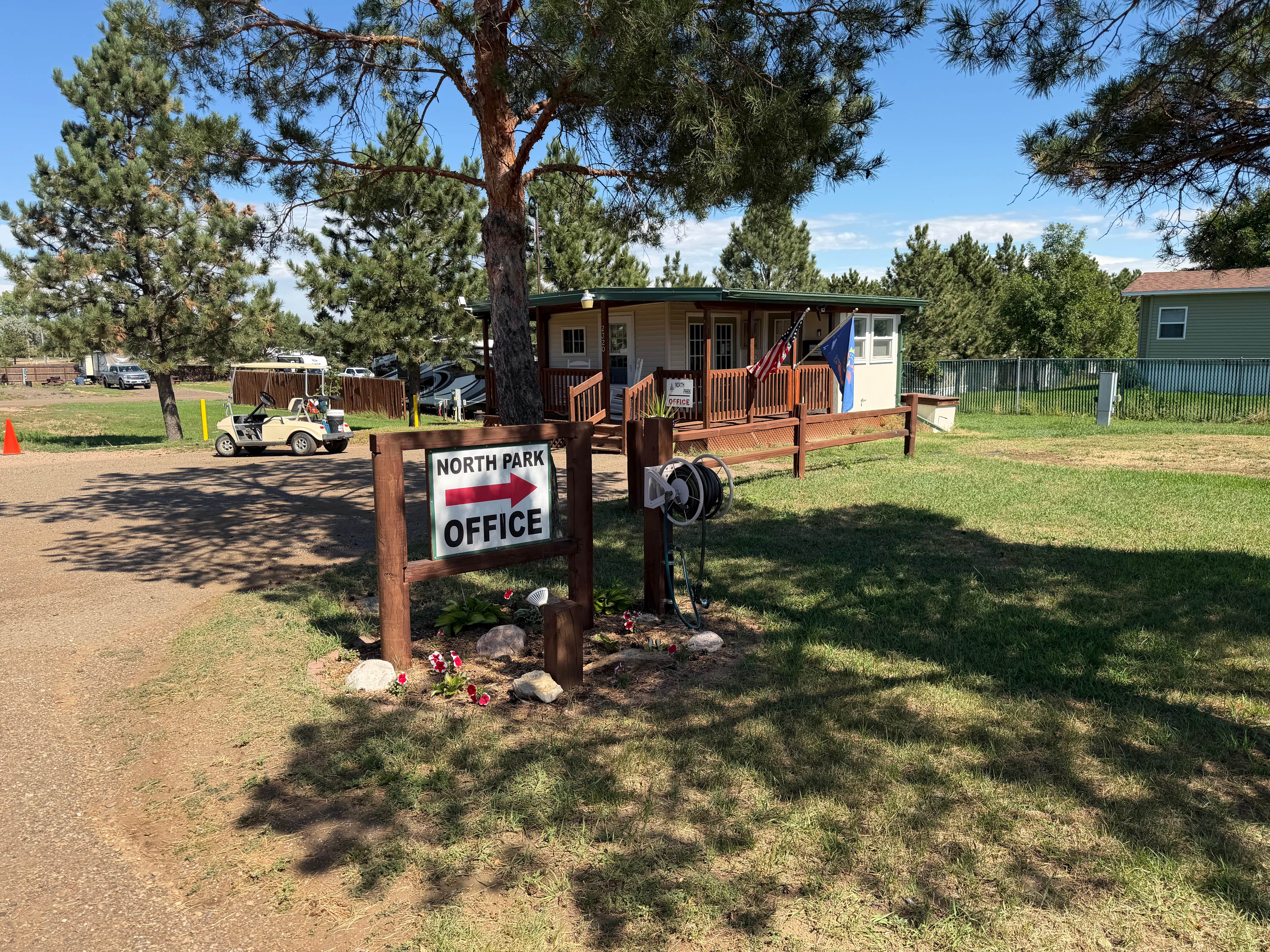 Camper-submitted photo at North Park Campground near Killdeer, ND