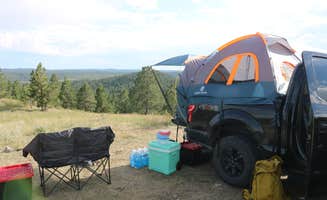 Ashley A.'s photo of tent camping at North Pole Rd Dispersed Camping in South Dakota