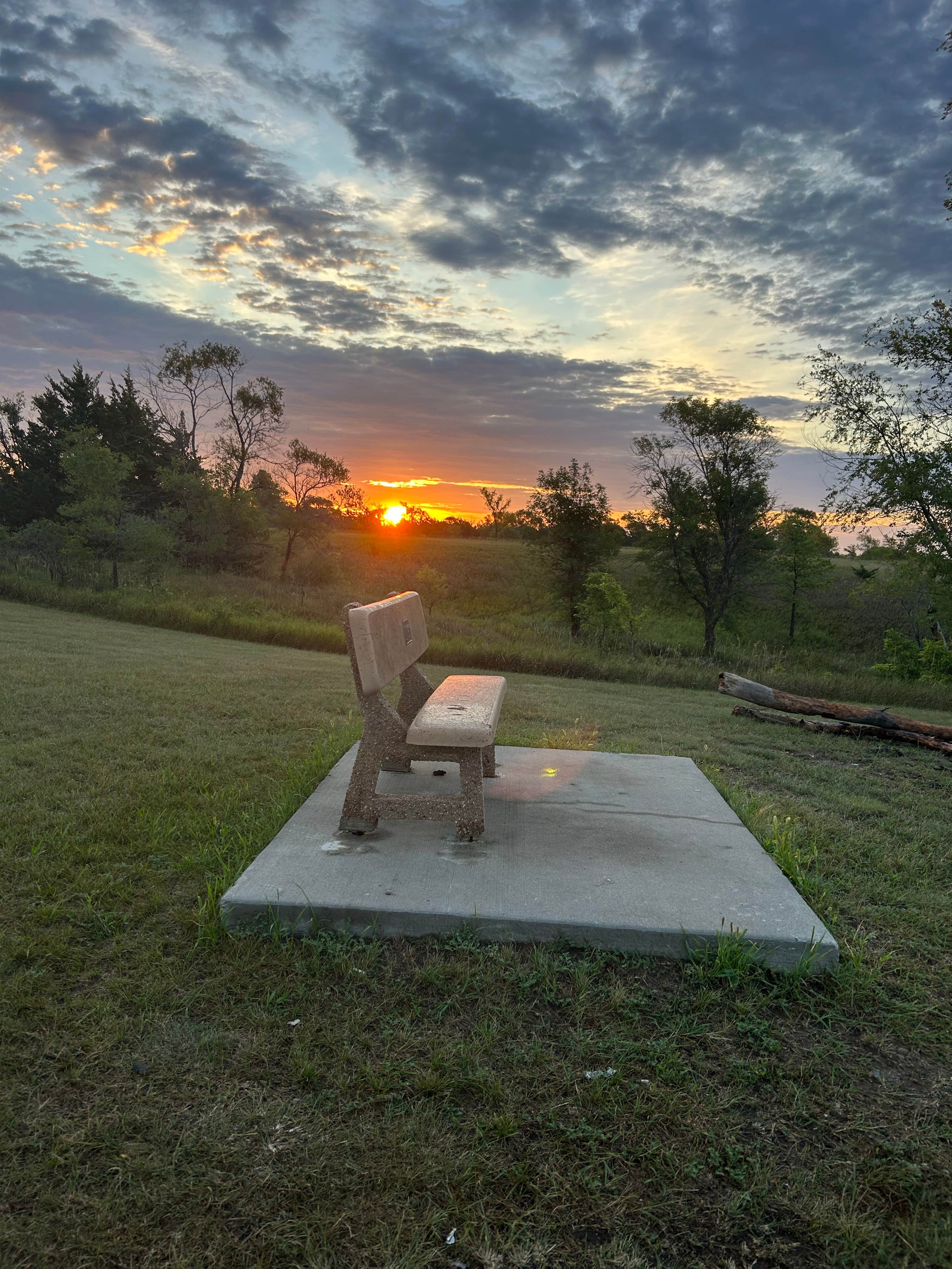 Betsy W.'s photo of a dispersed camping area at North Shore Recreation Area near Chamberlain, SD