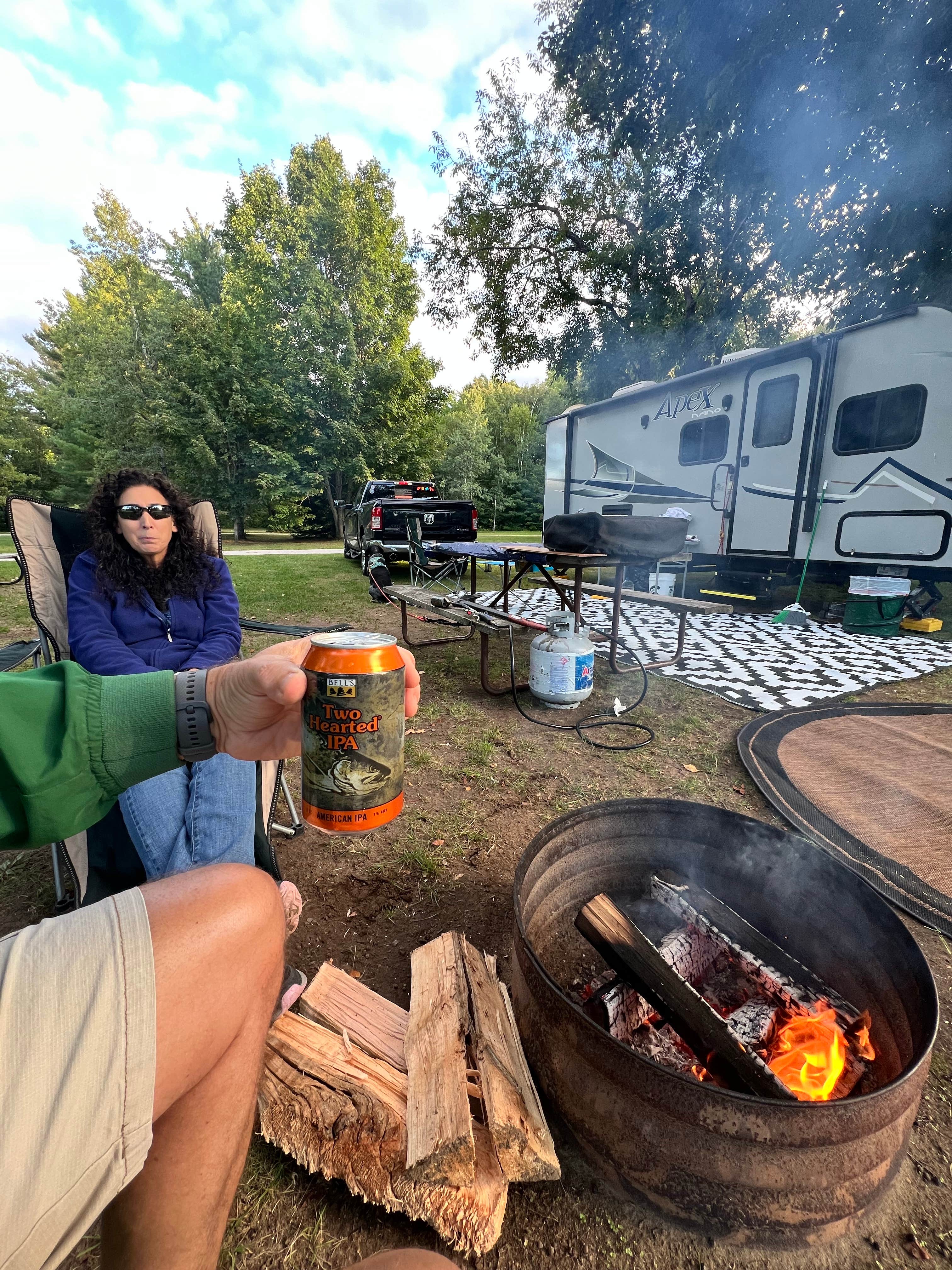 Camper-submitted photo at Kritter's Northcountry Campground near Seney, MI