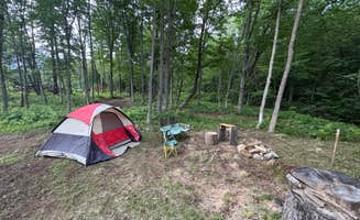 Jake  C.'s photo of tent camping at Northern Nursery Brookside Campsites near Jackson, NH