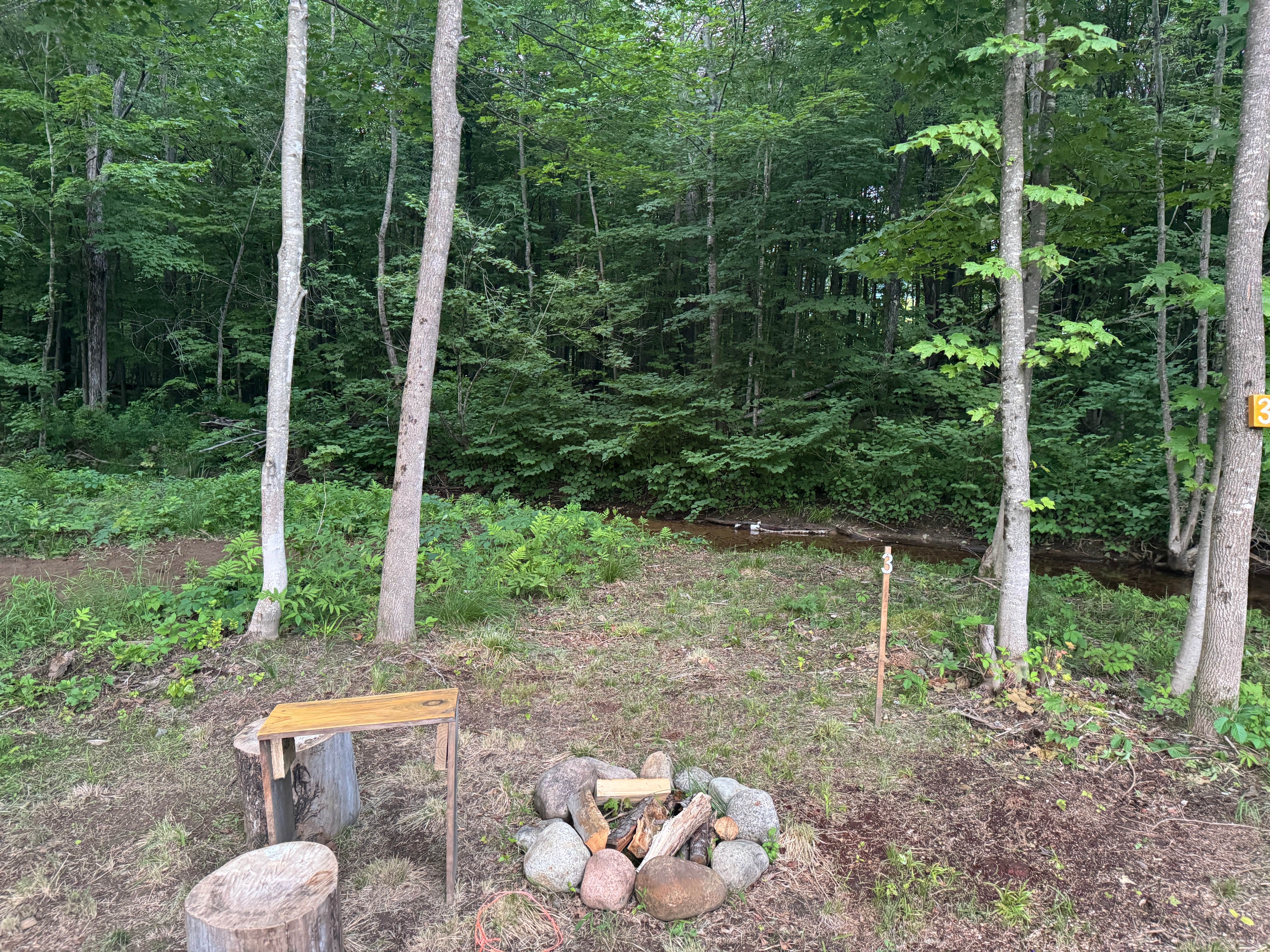 Camper-submitted photo at Northern Nursery Brookside Campsites near Eaton Center, NH