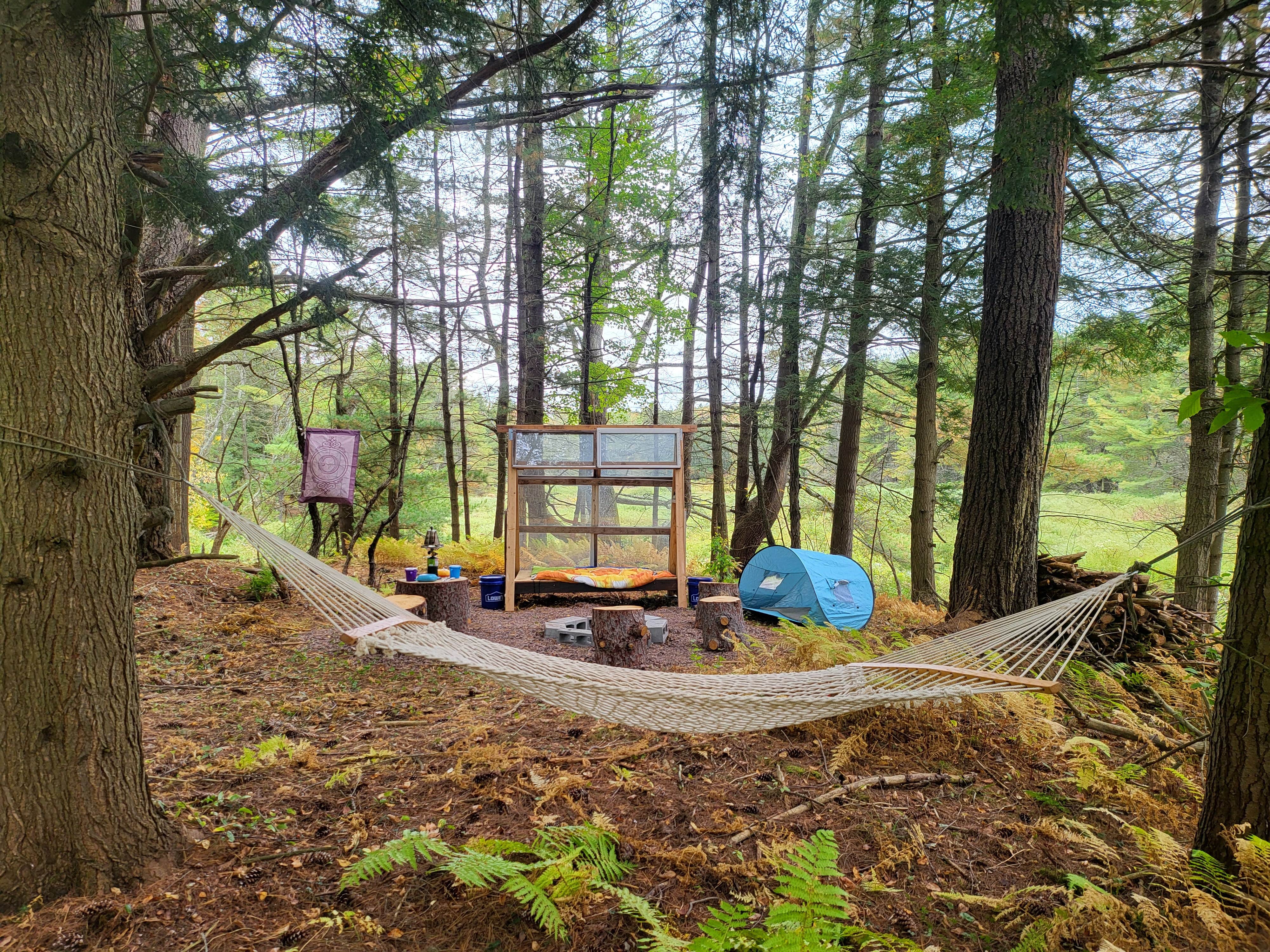 Raul D.'s photo of tent camping at O Land near Harford, NY