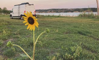 Katrin S.'s photo of a dispersed camping area at Oacoma Flats in South Dakota
