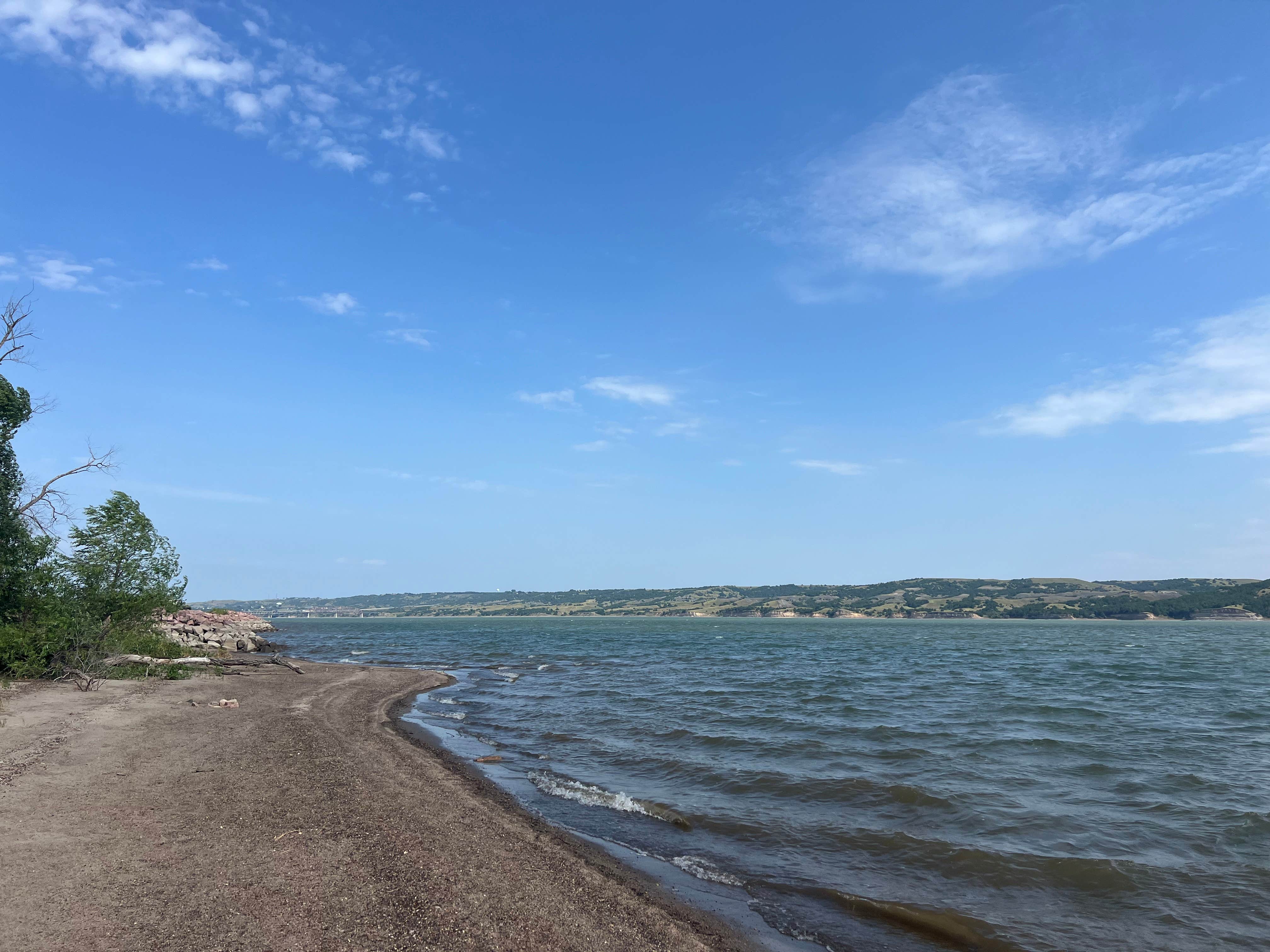 Doug's photo of a dispersed camping area at Oacoma Flats near Chamberlain, SD