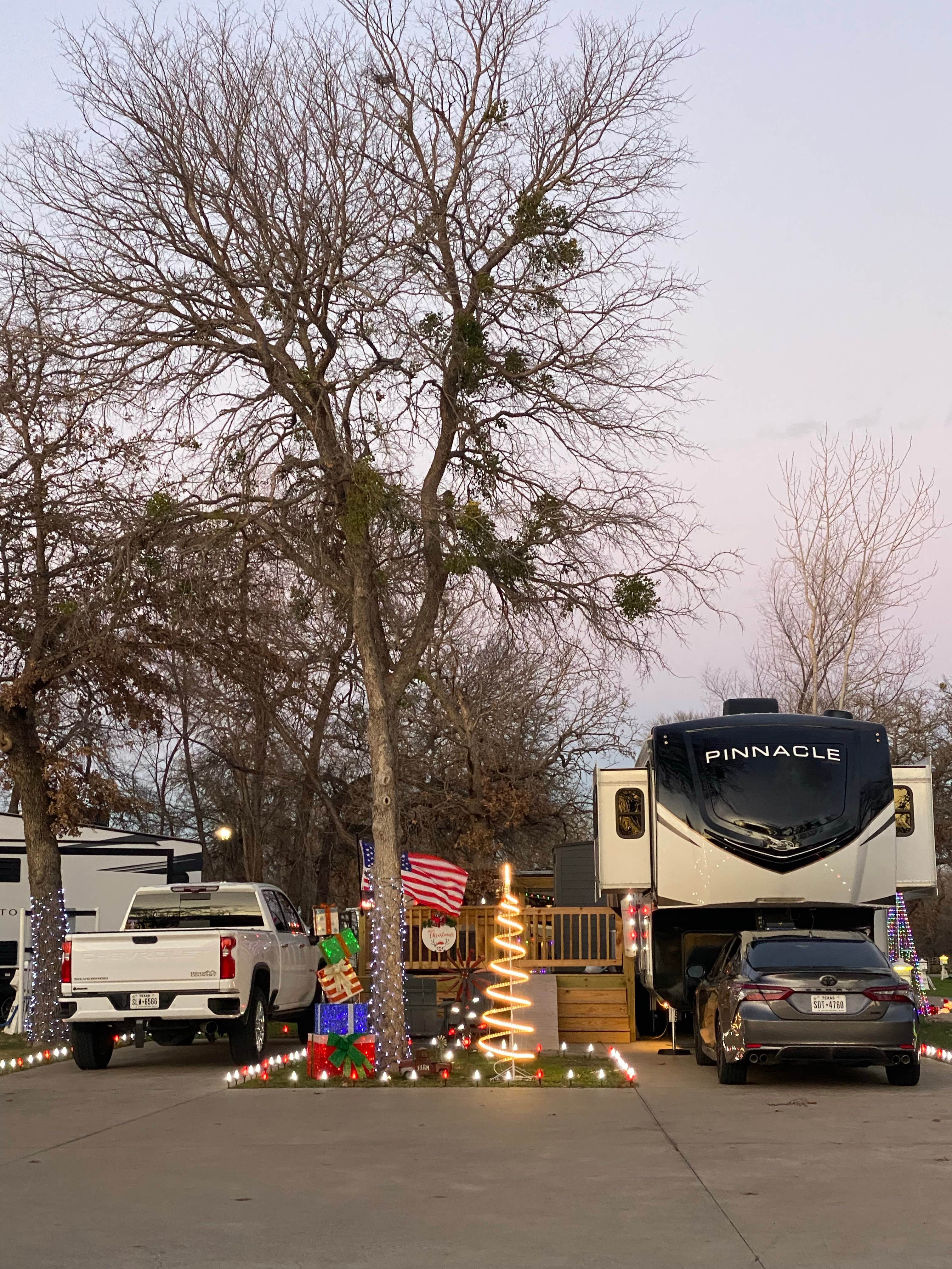 Cindy M.'s photo of rv camping at Oak Creek RV Park near Graford, TX