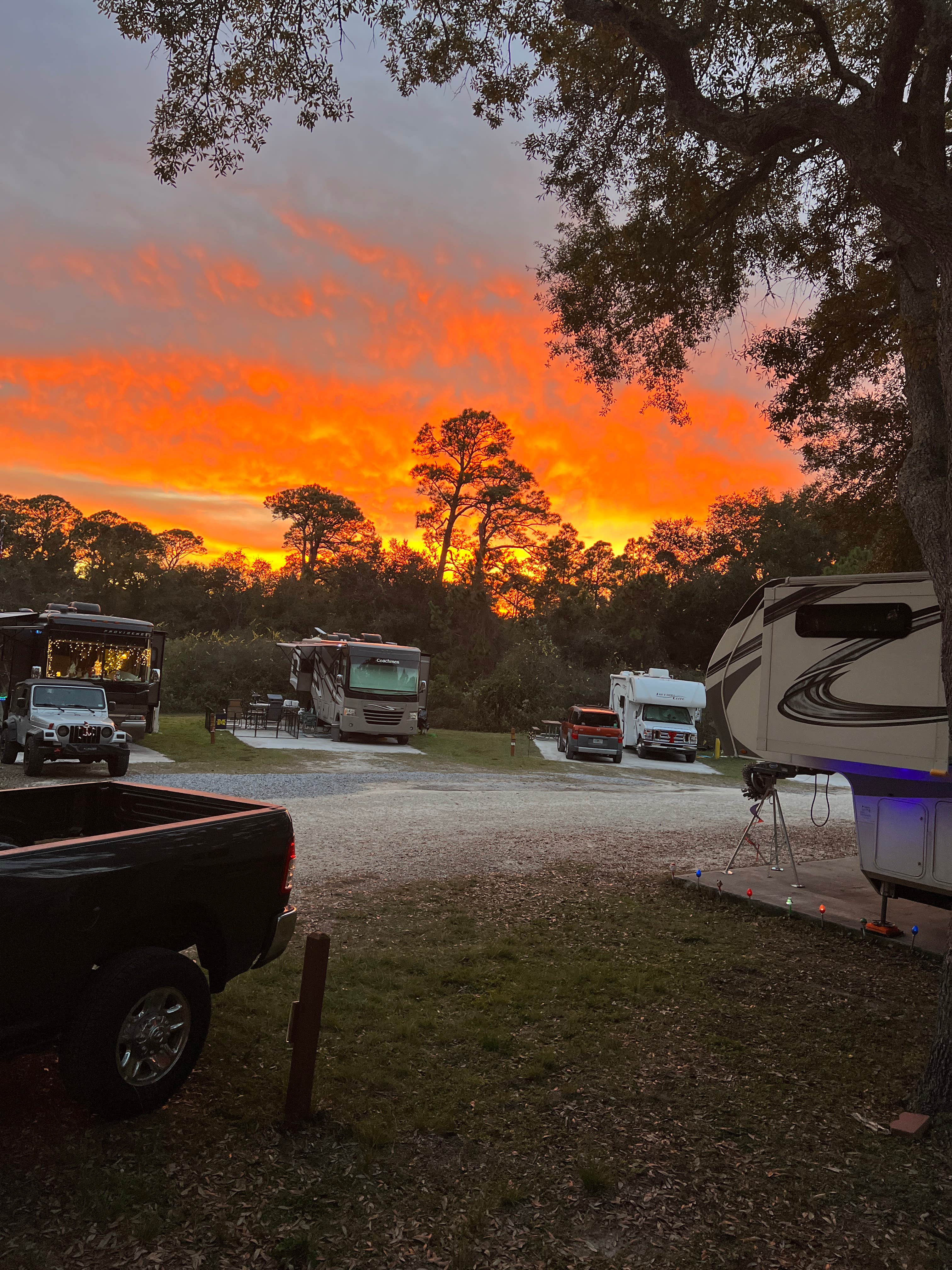 Camper-submitted photo at Military Park Pensacola Naval Air Station Oak Grove Park and Cottages near Pensacola Beach, FL
