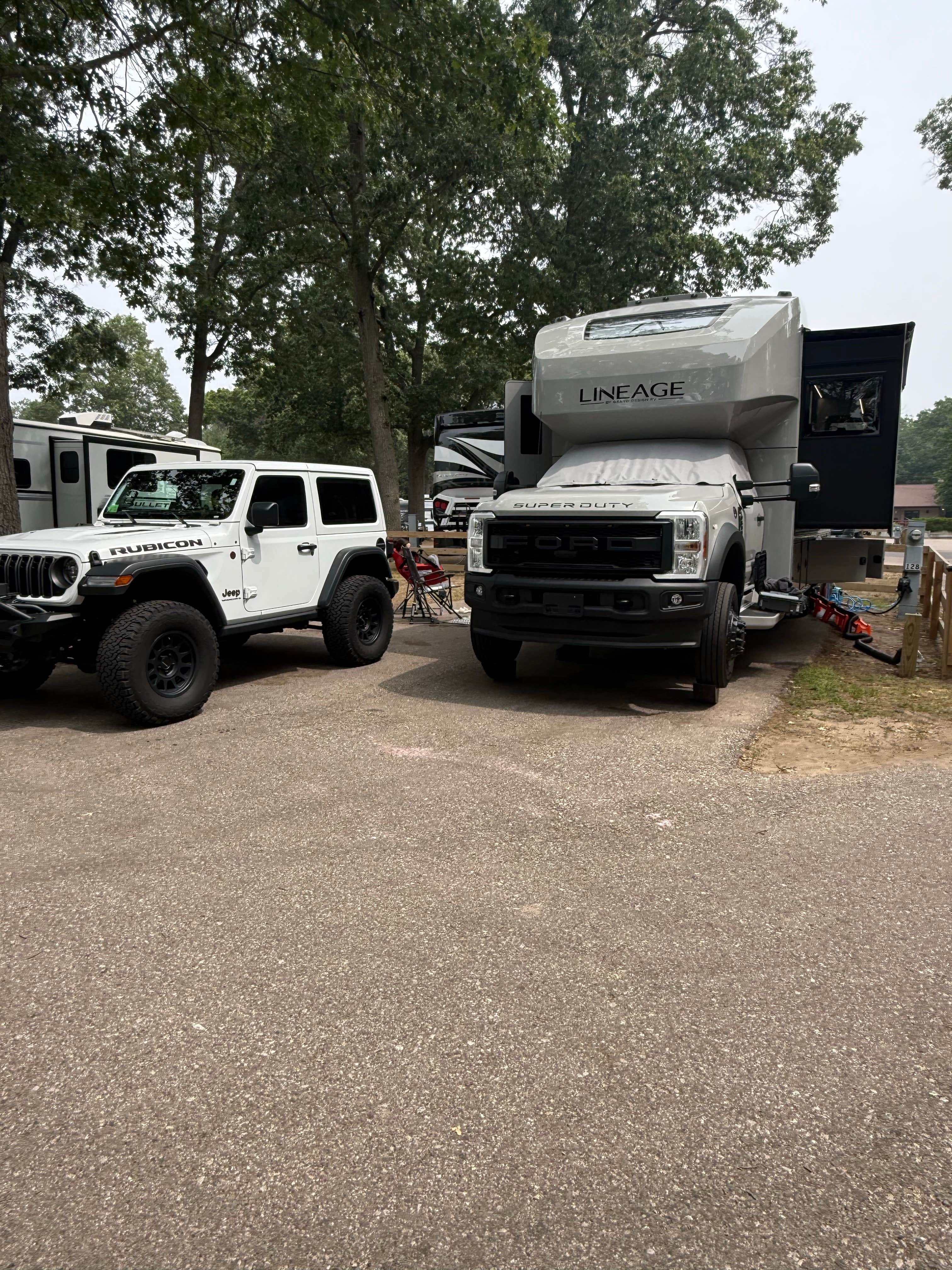 Camper-submitted photo at Oak Grove Resort near Saugatuck, MI