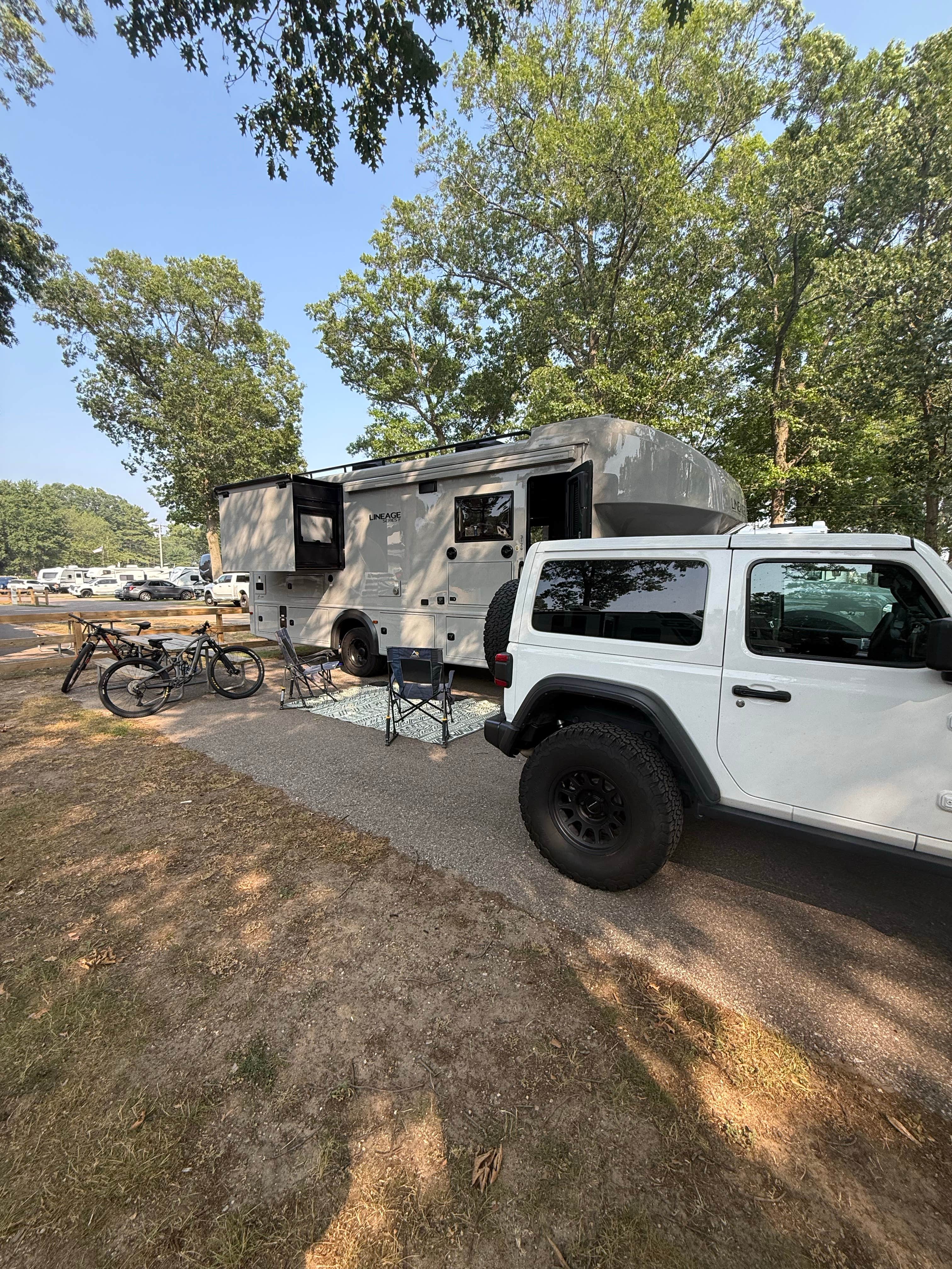 Camper-submitted photo at Oak Grove Resort near Saugatuck, MI