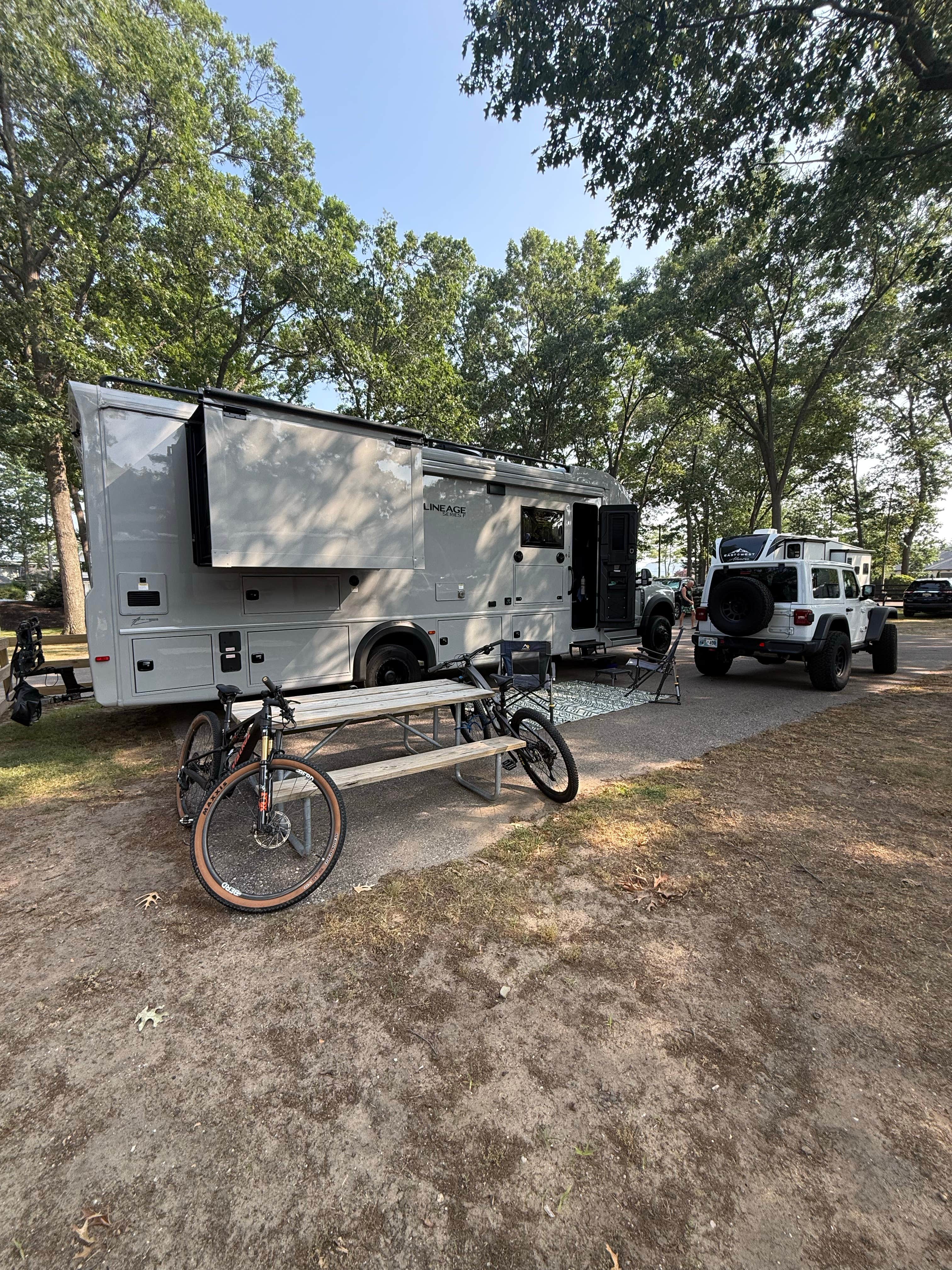 Camper-submitted photo at Oak Grove Resort near Saugatuck, MI
