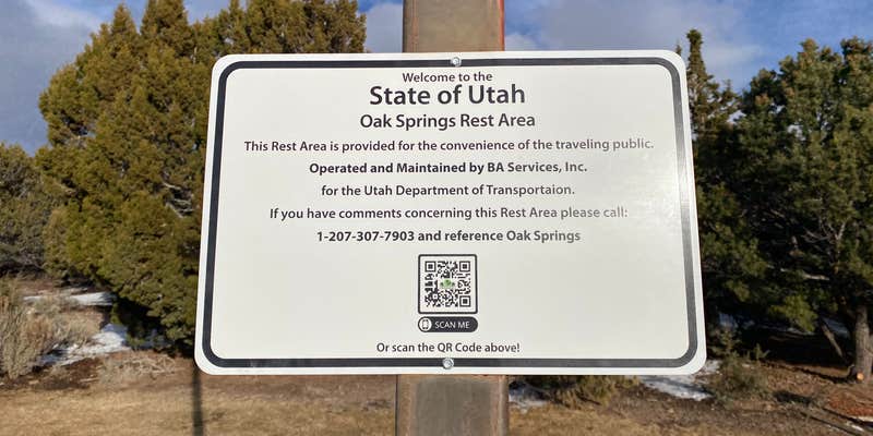 Camper submitted image from Oak Springs Rest Area