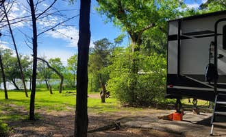 Camping near Columbus RV Park and Campground: Oak Thicket Park, Fayetteville, Texas