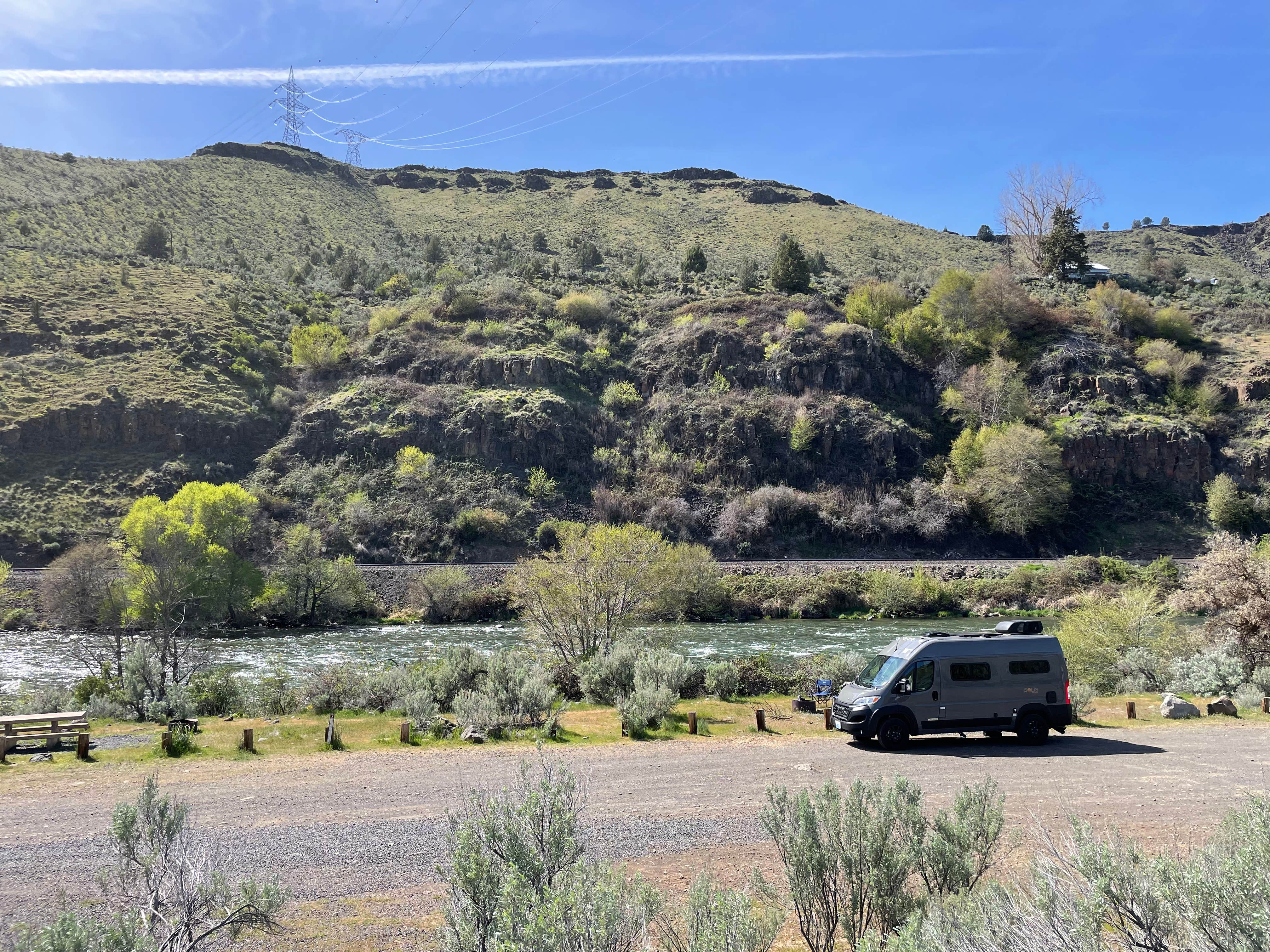 Camper-submitted photo at Oasis BLM Campground near Maupin, OR