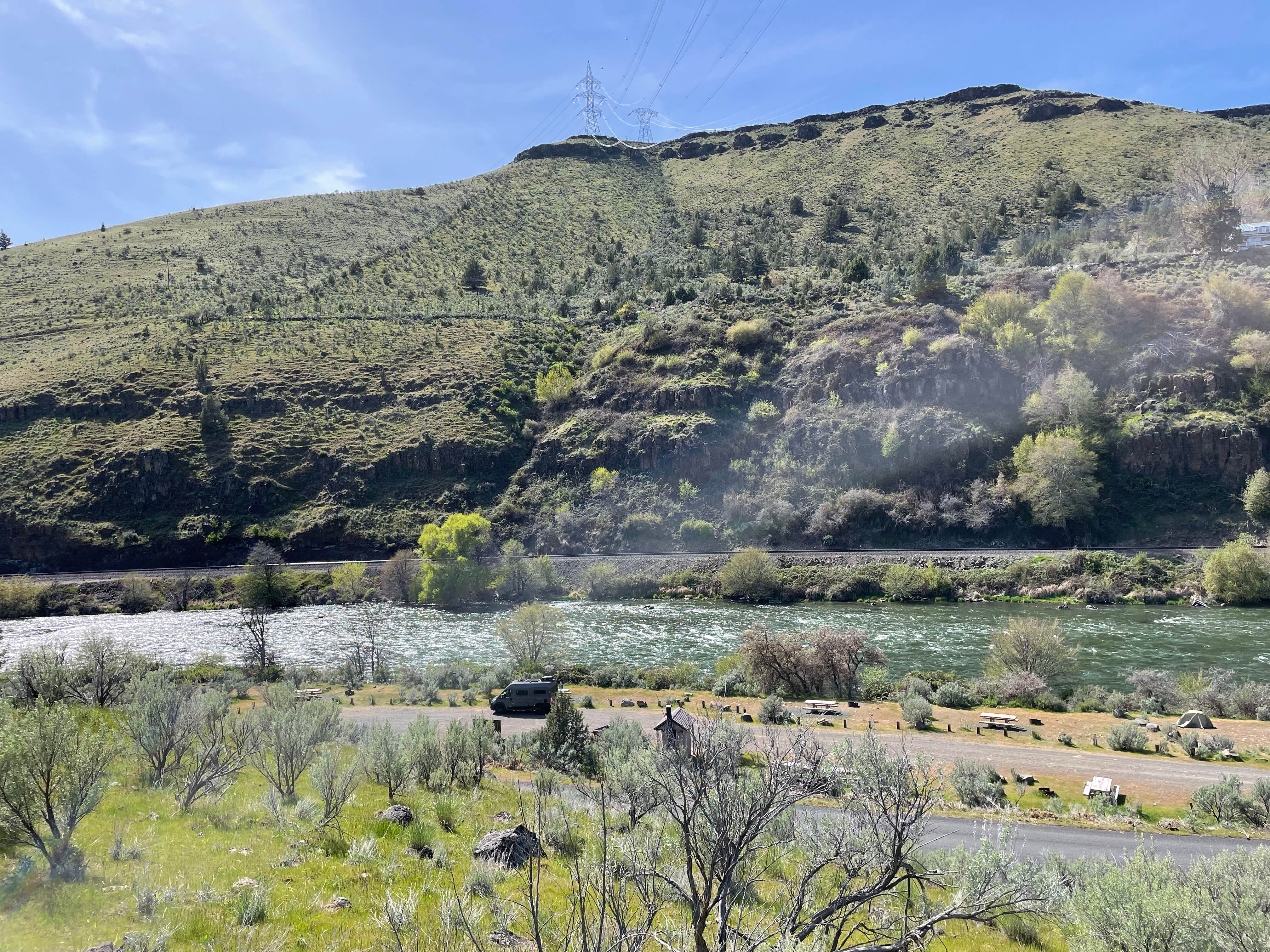 Camper-submitted photo at Oasis BLM Campground near Maupin, OR