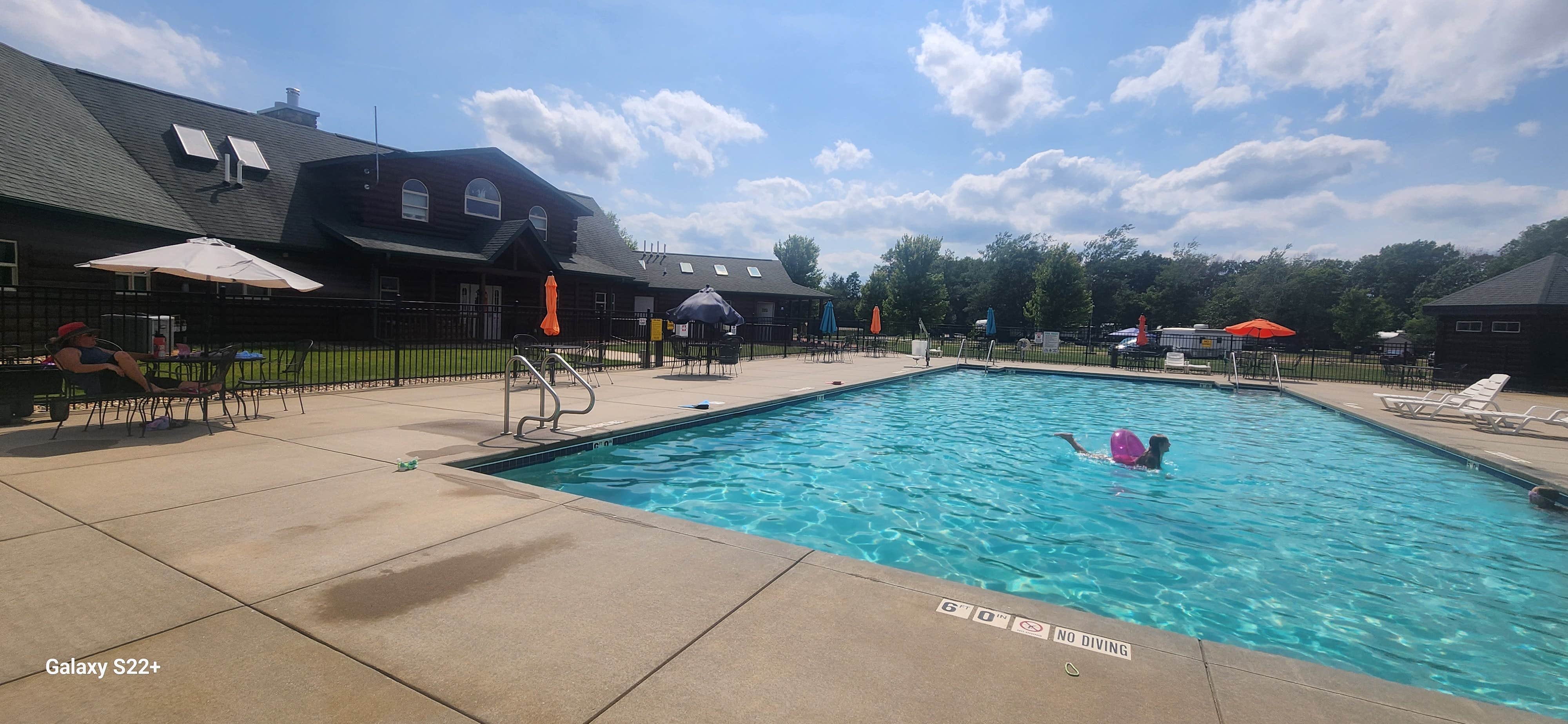 Camper-submitted photo at Oasis Campground & Waterpark near Nelsonville, WI