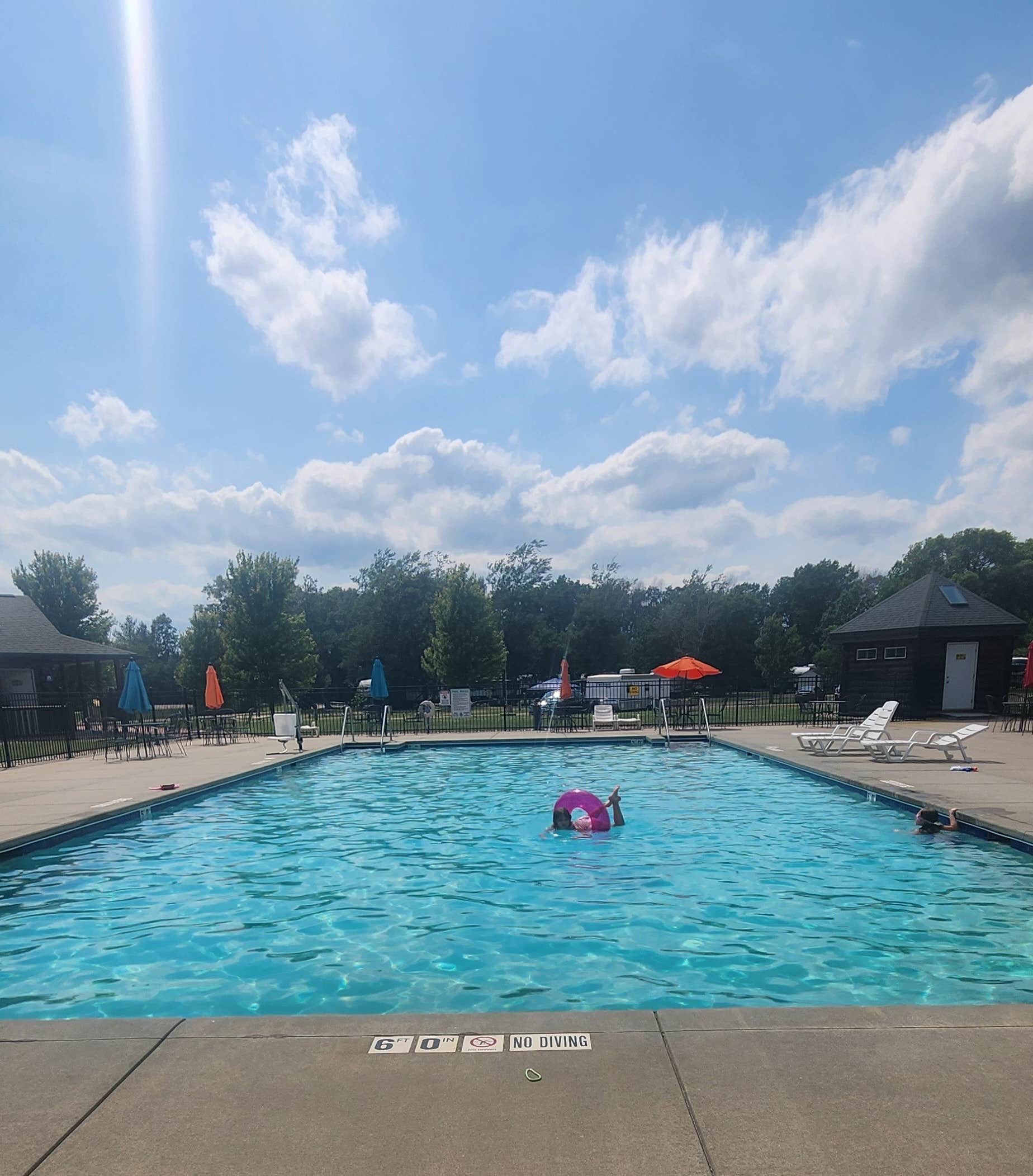 Camper-submitted photo at Oasis Campground & Waterpark near Nelsonville, WI