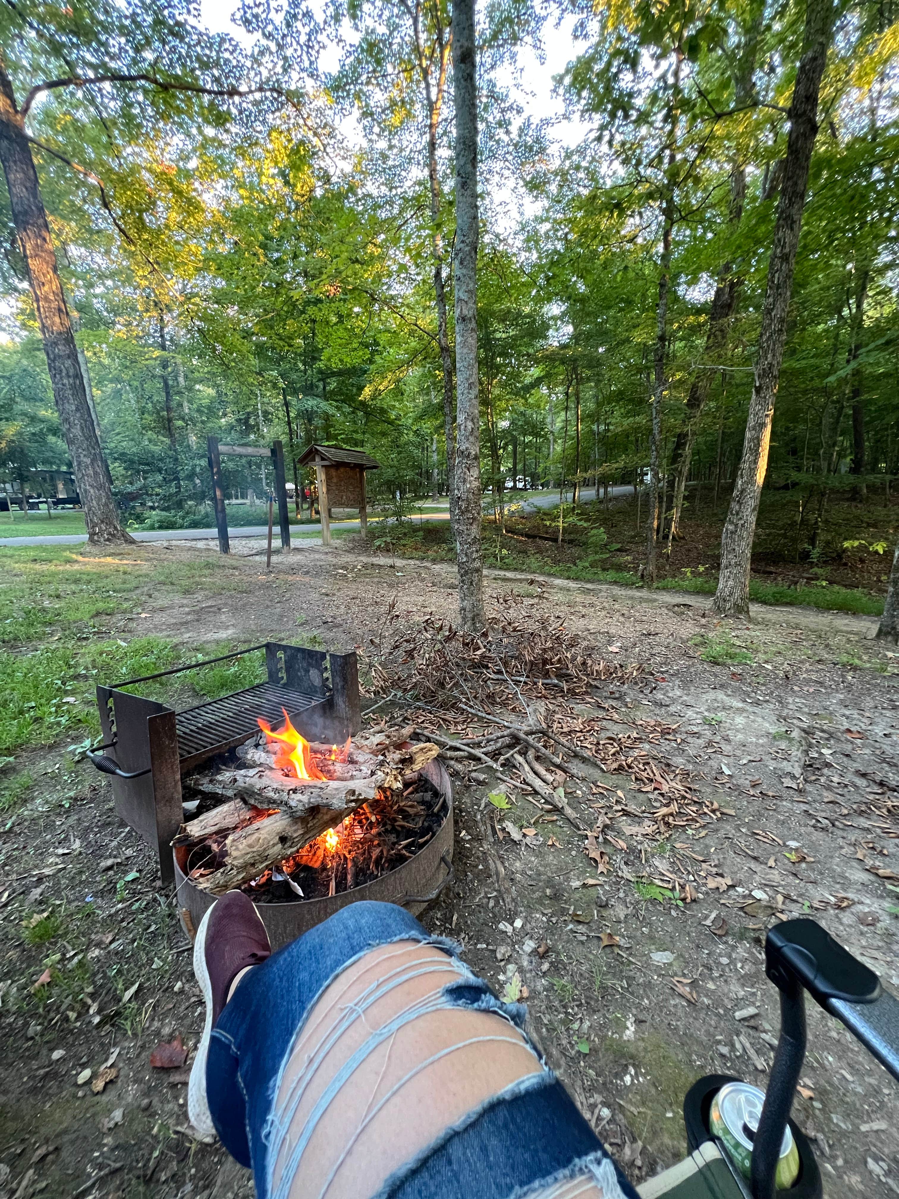 Olivia M.'s photo at O'Bannon Woods State Park Campground near Fort Knox, KY