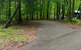 Shelly S.'s photo of camping with pets at O'Bannon Woods State Park Campground near Fairdale, KY