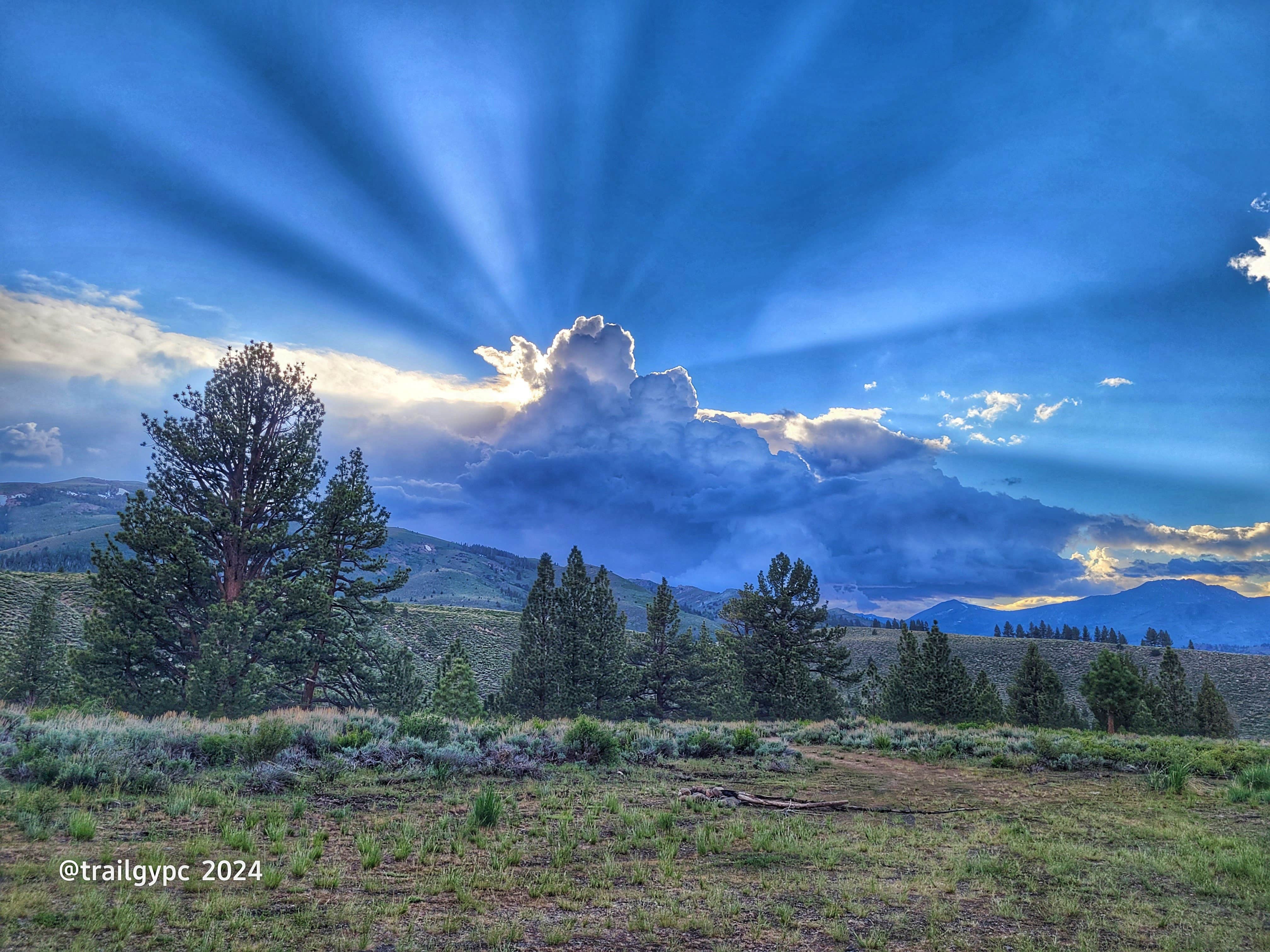 Camper-submitted photo at Obsidian Creek on Little Walker Road near Wellington, NV