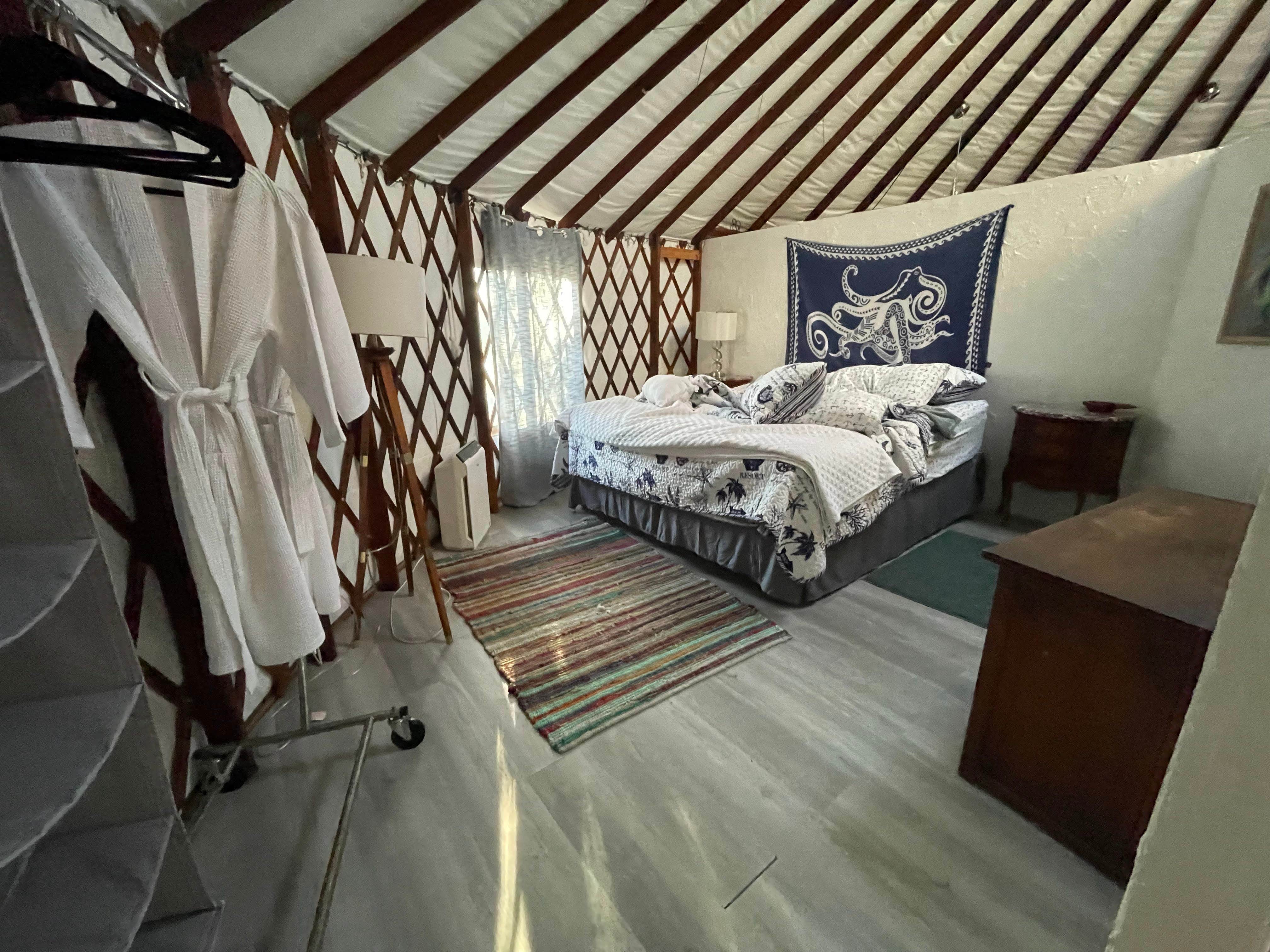 Camper-submitted photo at Ocean View Yurts near Kailua, HI
