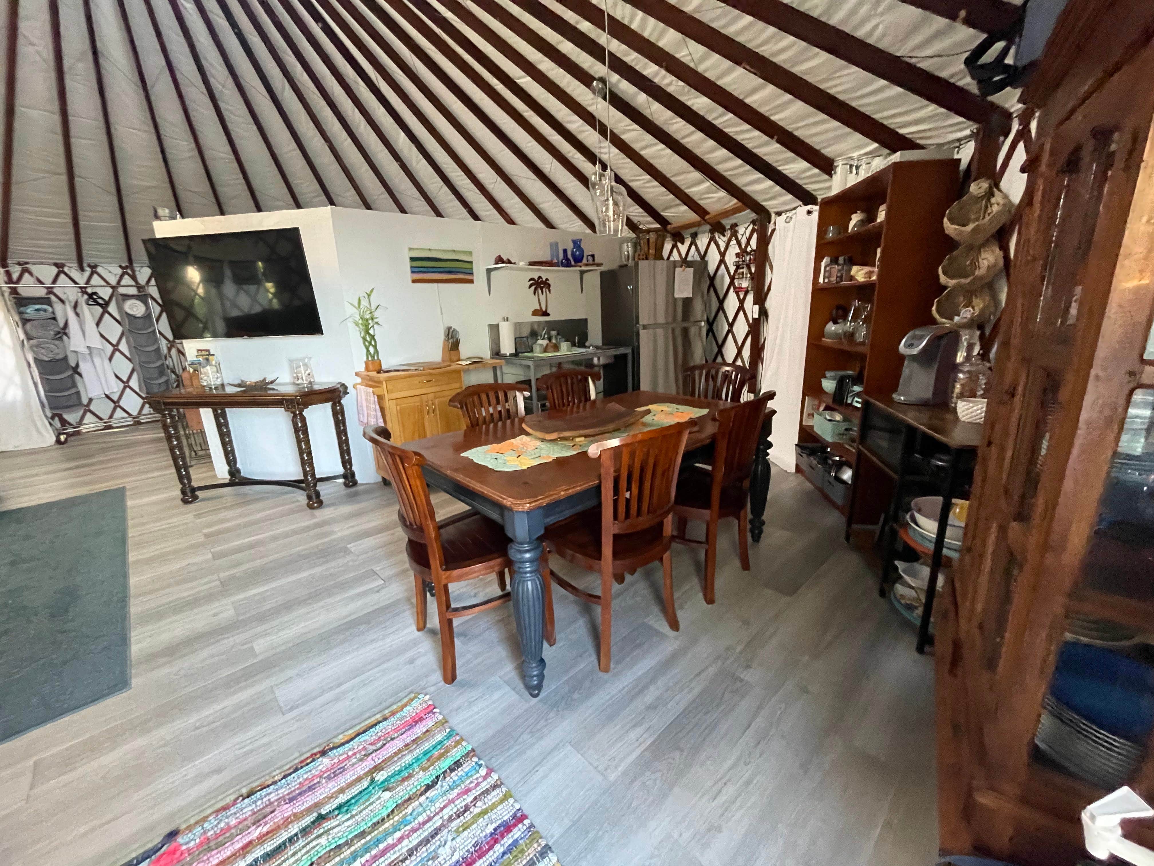 Camper-submitted photo at Ocean View Yurts near Kailua, HI