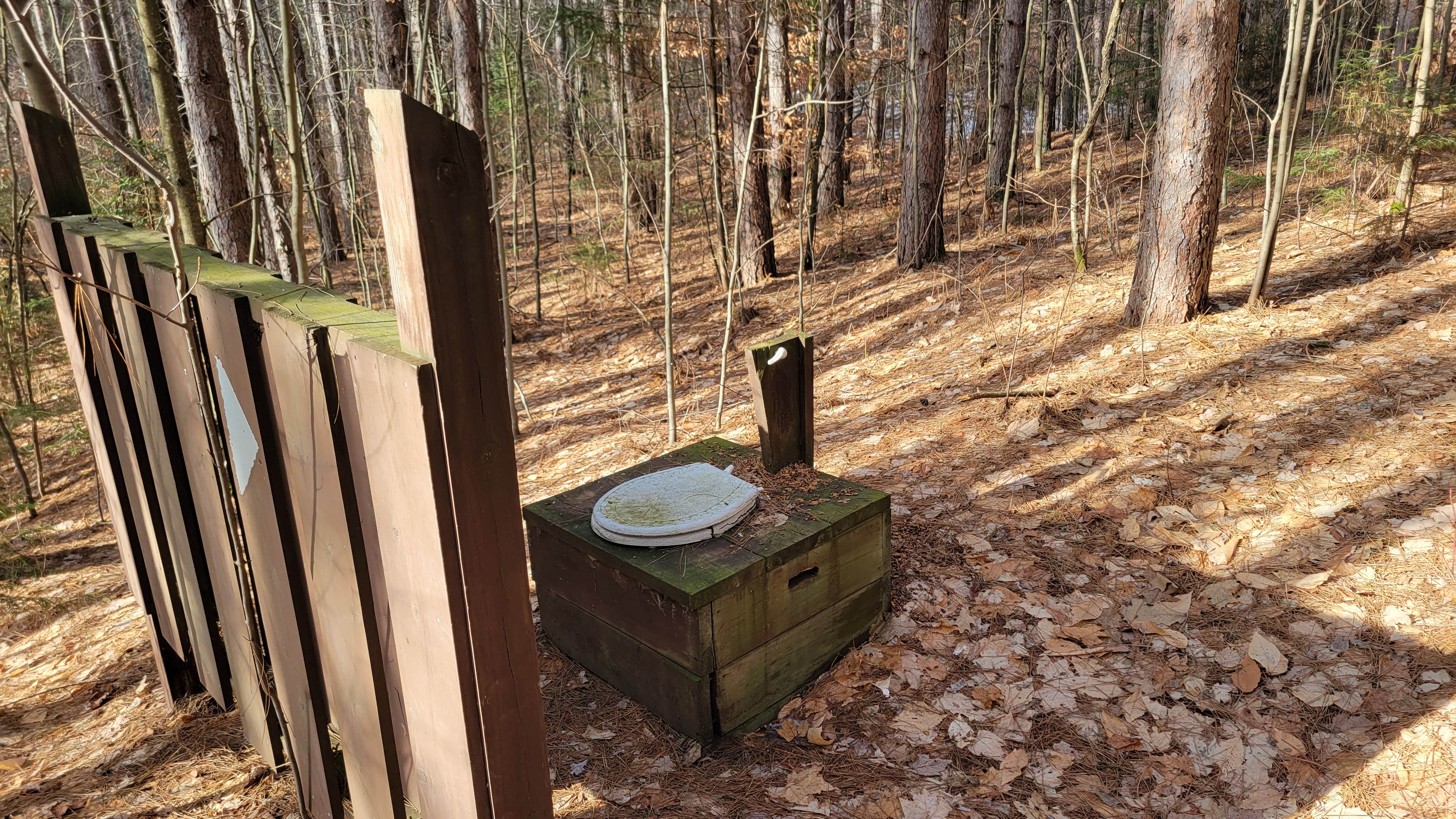 Camper-submitted photo at Oconto River-2nd Branch near White Lake, WI