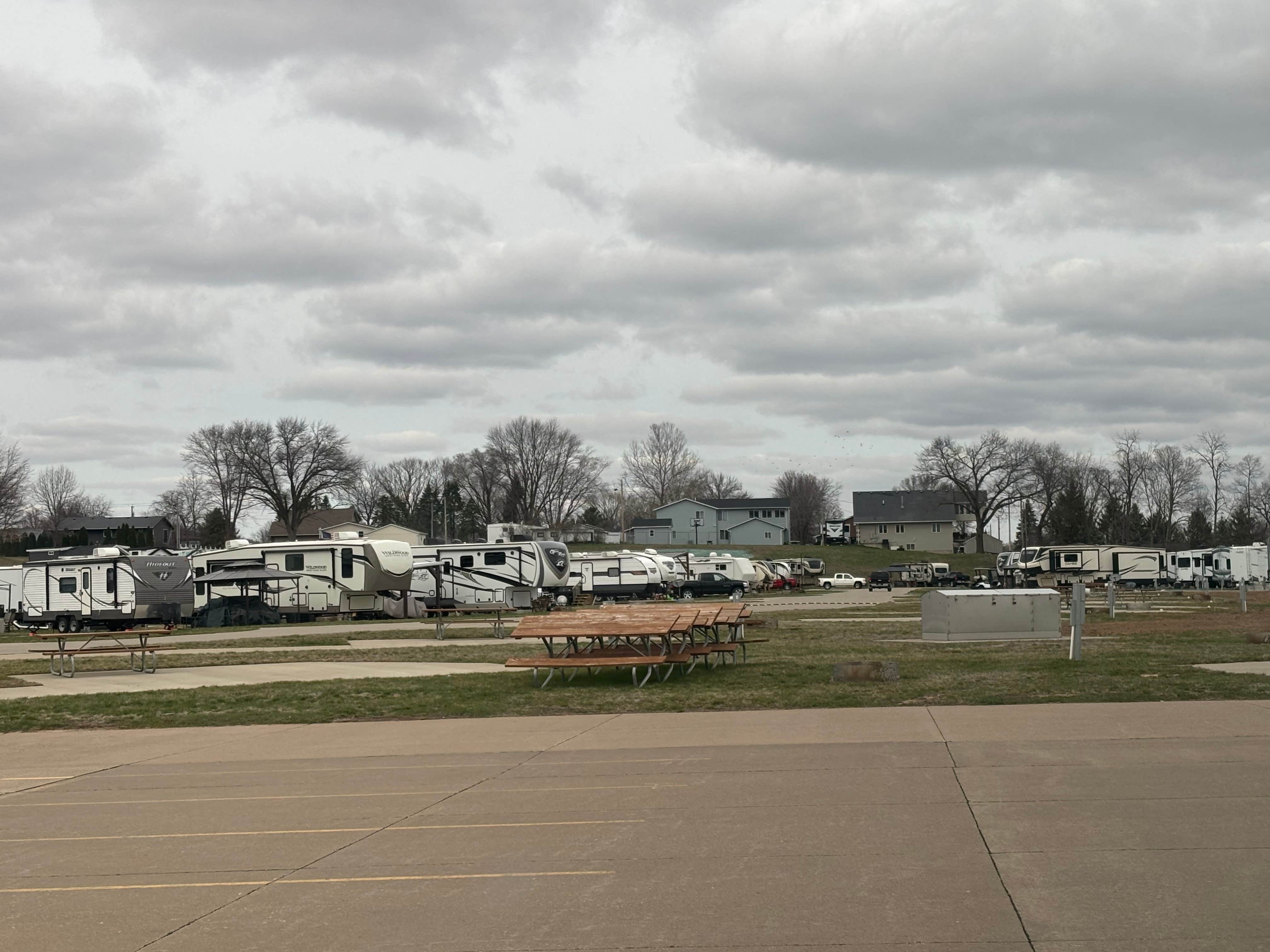 Camper-submitted photo at Off Shore RV Park near Oxford Junction, IA
