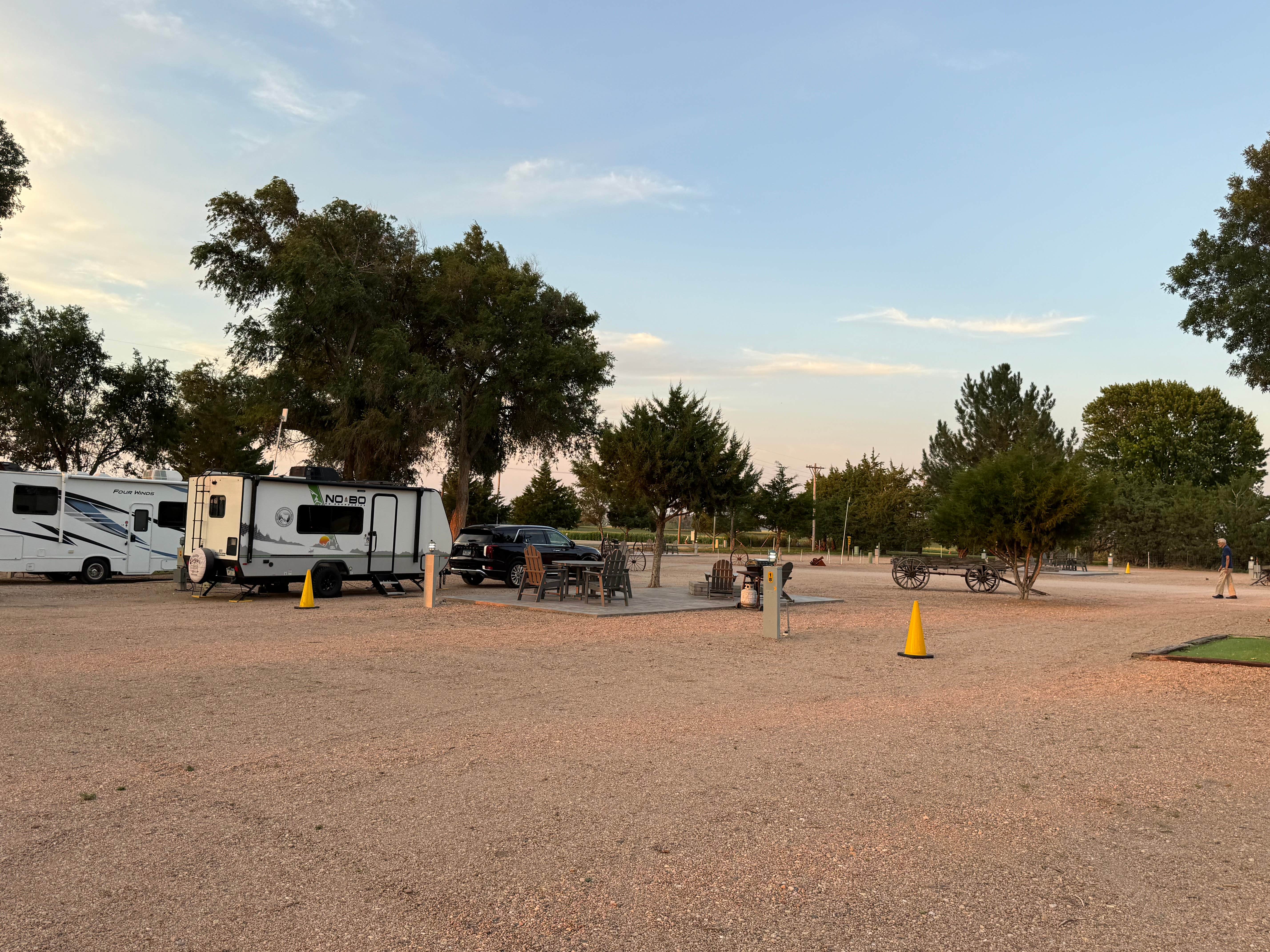 Cassondra P.'s photo of rv camping at Ogallala Tri-Trails KOA near Julesburg, CO