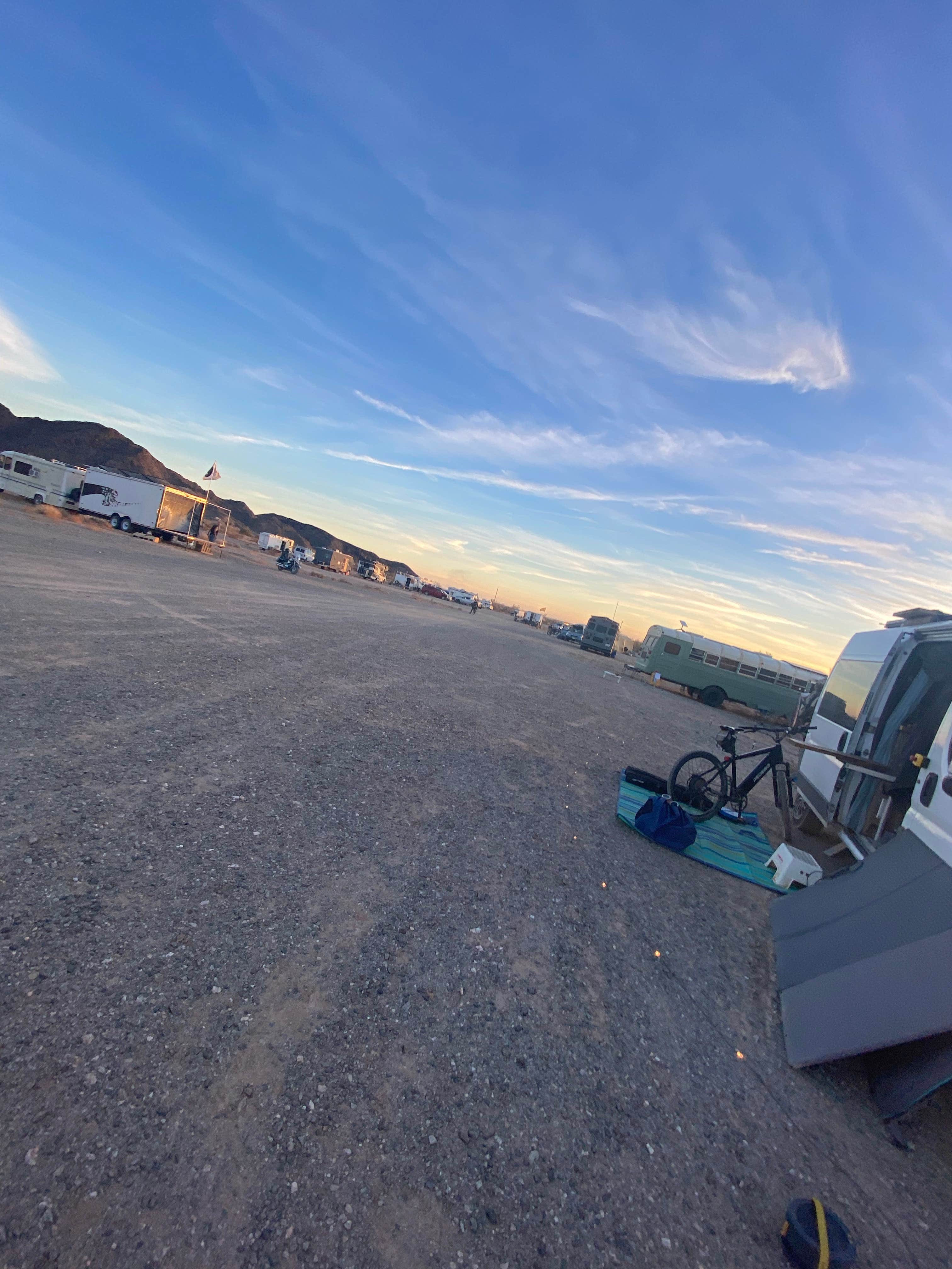 Imerie T.'s photo of a dispersed camping area at Ogilby Road Dispersed BLM near Winterhaven, CA
