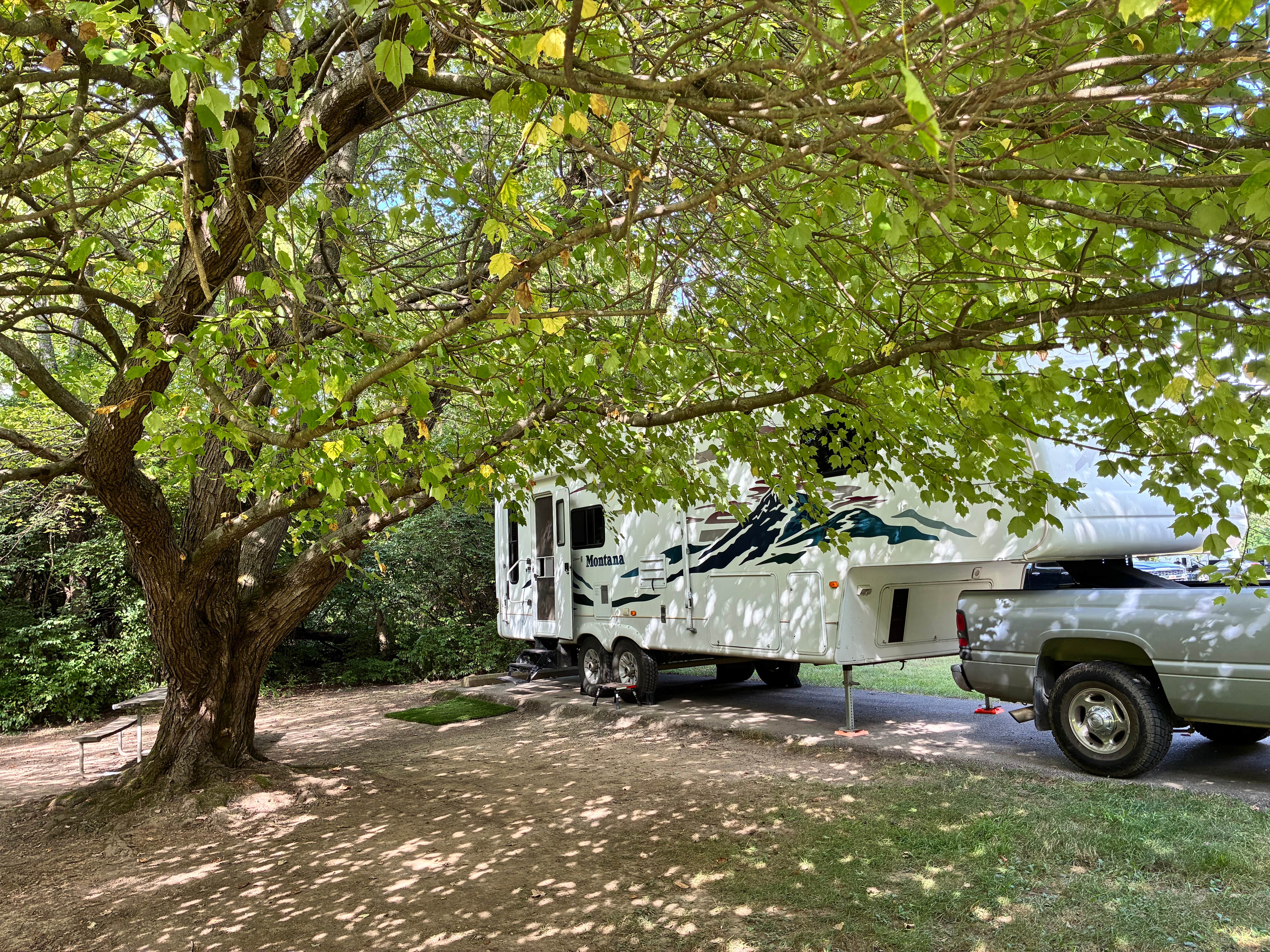 Lisa M.'s photo of rv camping at Buck Creek State Park Campground near Springfield, OH