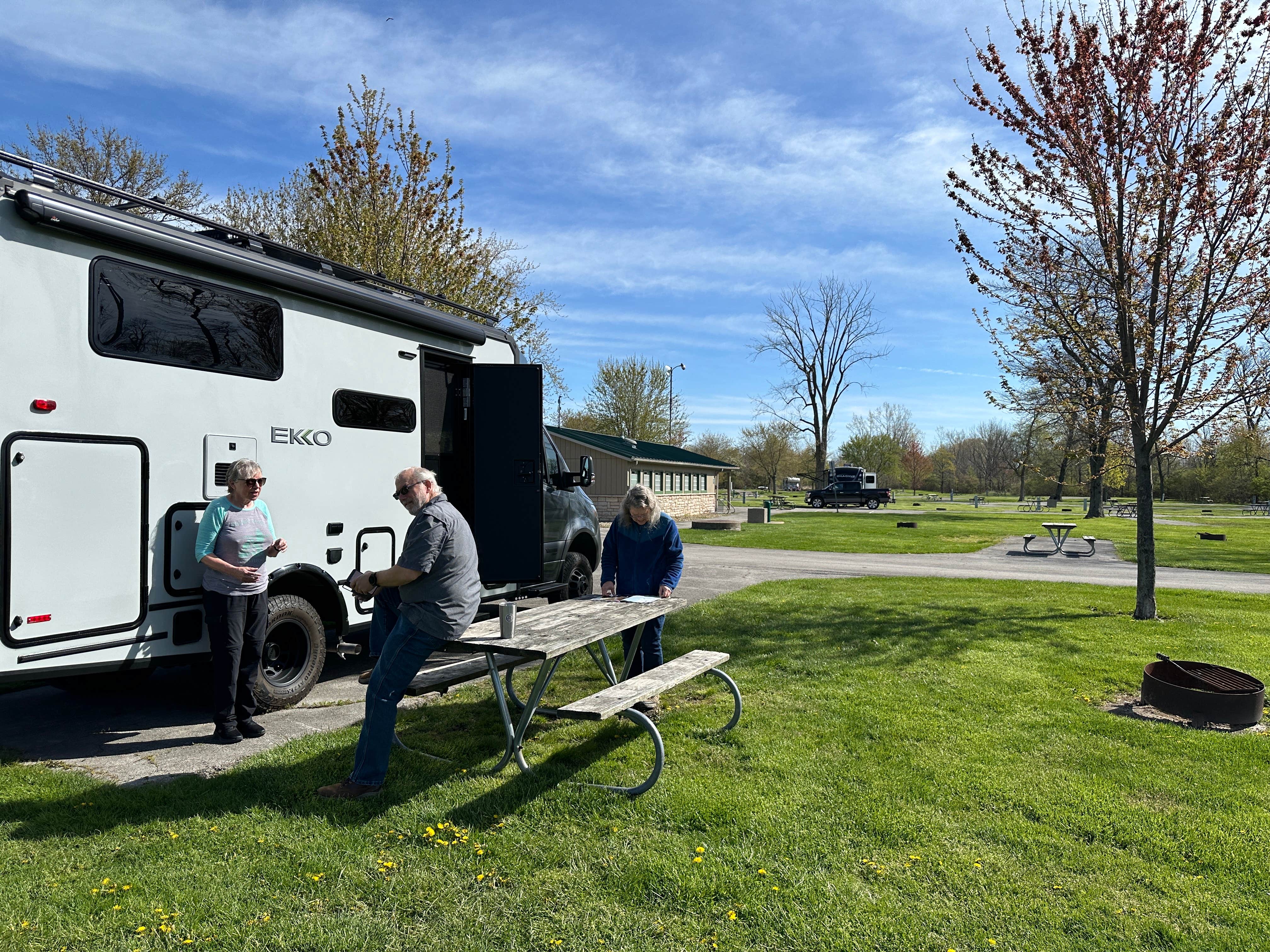 Chris A.'s photo of rv camping at East Harbor State Park Campground near Monroe, MI