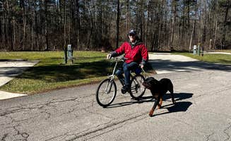 Marvin L.'s photo of camping with pets at Findley State Park Campground near Vermilion, OH