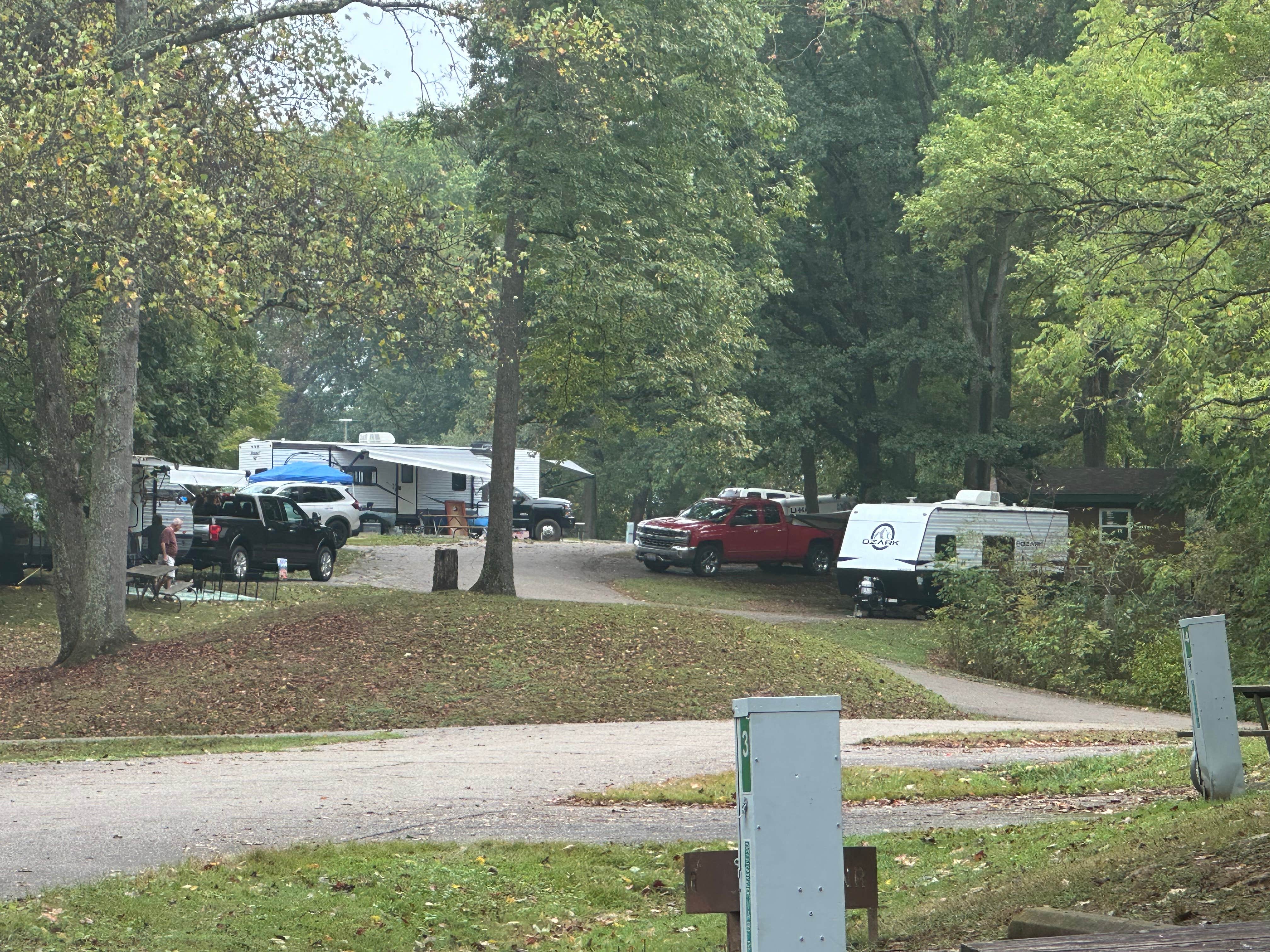 James P.'s photo of rv camping at Forked Run State Park Campground near Letart, WV