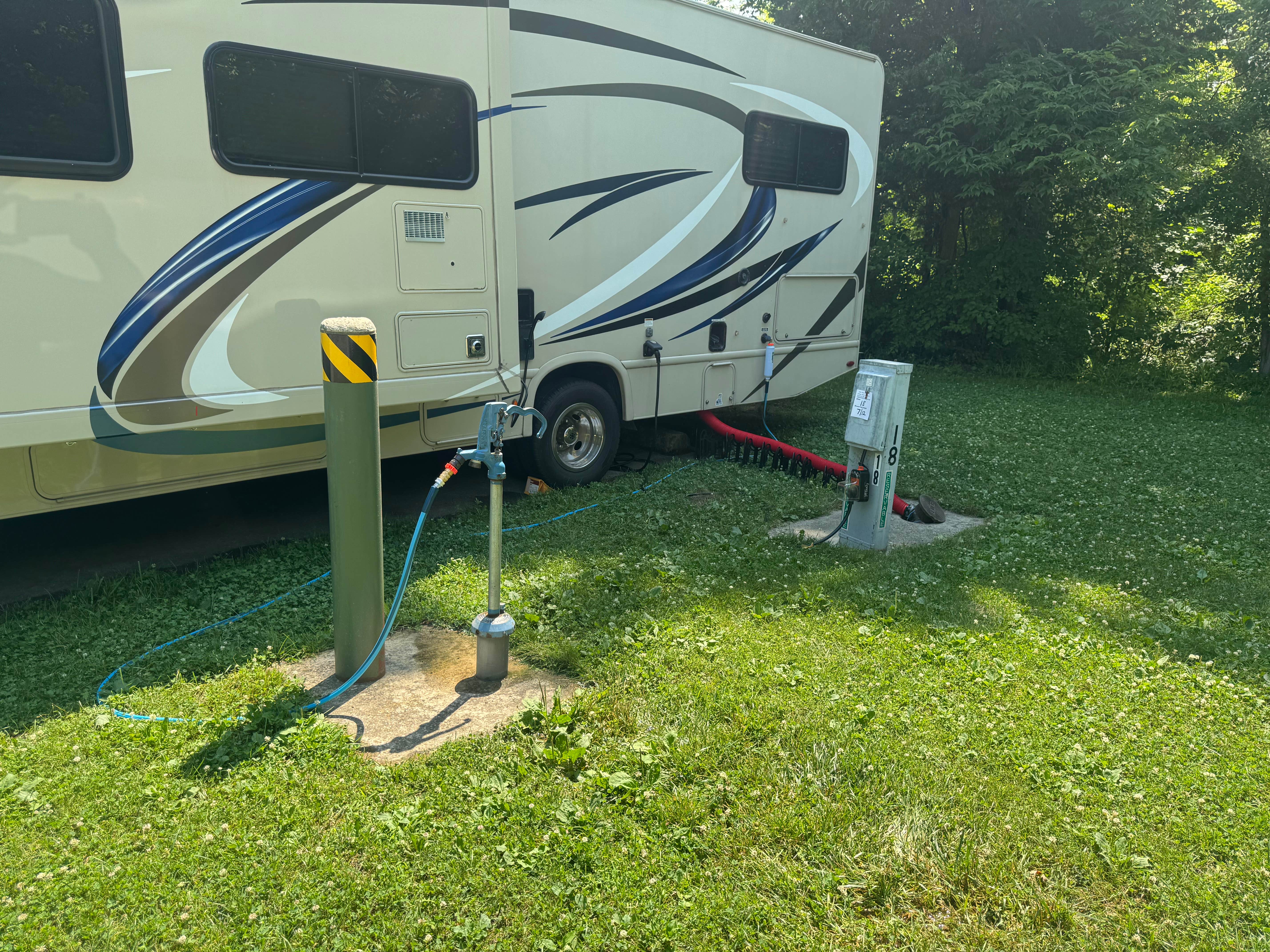 Michael M.'s photo of rv camping at Kelleys Island State Park Campground near Grosse Ile, MI