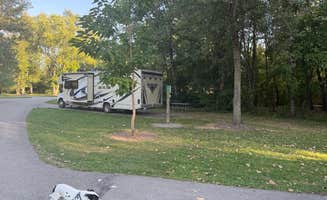Shawn's photo of camping with pets at Mary Jane Thurston State Park Campground near Ottawa Hills, OH