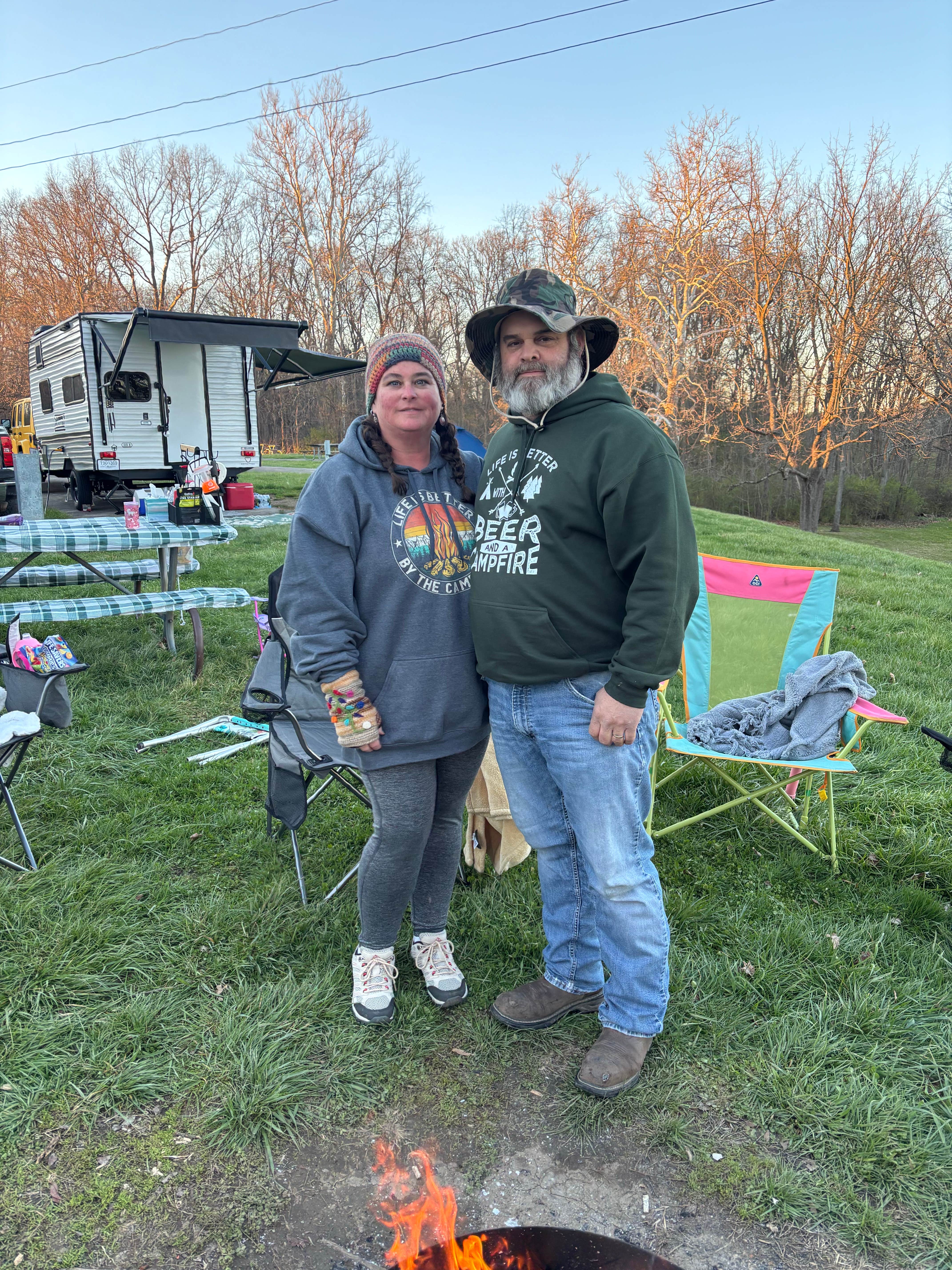 Tara R.'s photo at Rocky Fork State Park Campground near Otway, OH