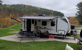 Denise H.'s photo of camping with pets at Tappan Lake Park Campground near Beallsville, OH