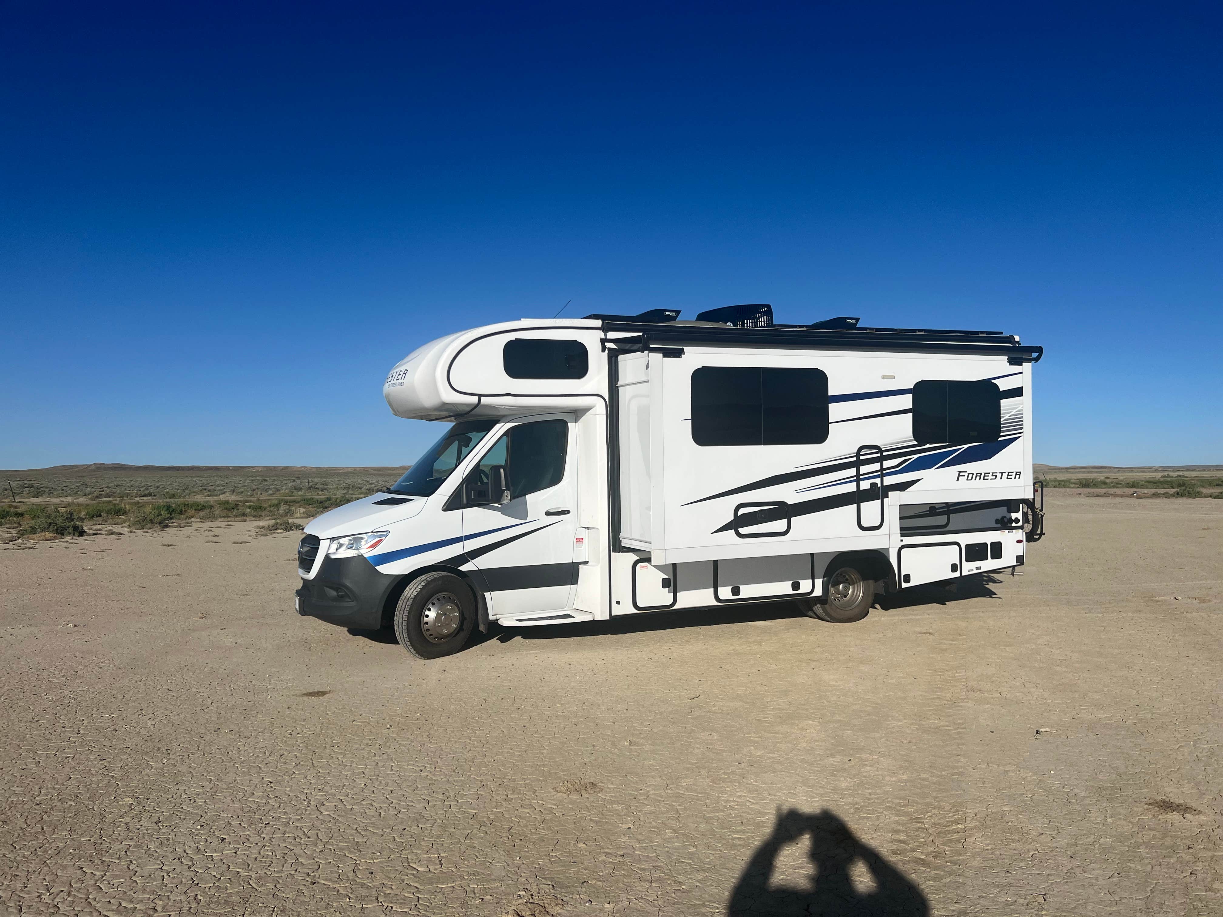 Camping near Red Desert Rose Campground: Oil Road to the Mines Dispersed Site, Jeffrey City, Wyoming