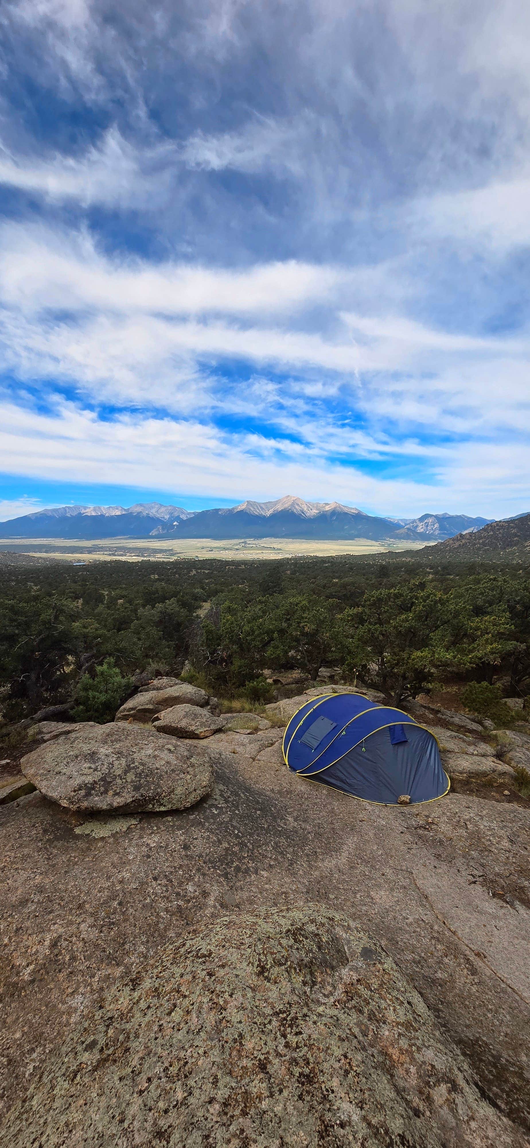 Camping near BV Overlook: Okems Spot Dispersed, Buena Vista, Colorado