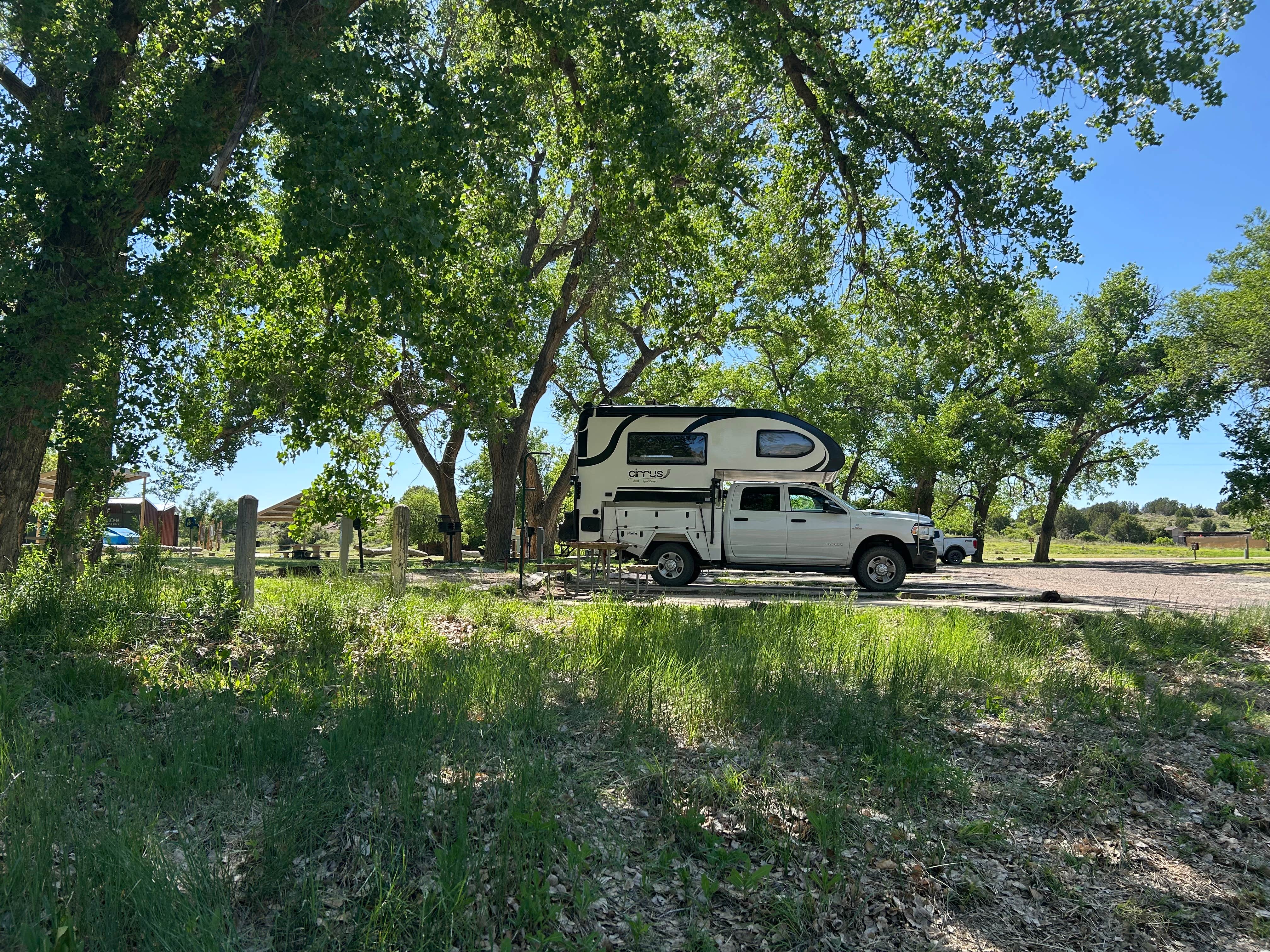 Ursula's photo of rv camping at Black Mesa State Park Campground near Pritchett, CO